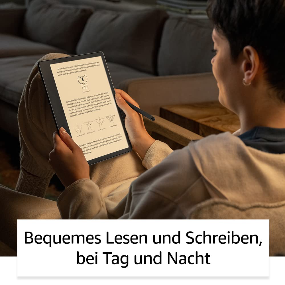 Certified and refurbished Kindle Scribe, the first Kindle with writing functionality, featuring a 10.2-inch Paperwhite display with 300 ppi, comes with a premium input pen | 32 GB - C4A6T4