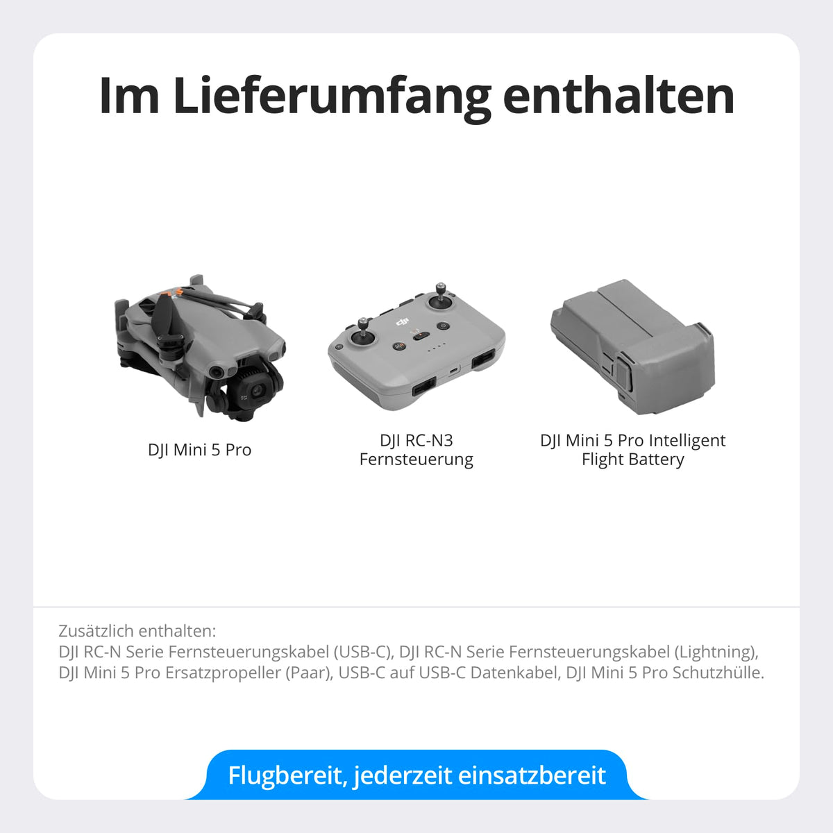 DJI Mini 5 Pro, drone cu cameră ultraușoară, 1-inch CMOS, inclus cadou, C0 - 6941565996091