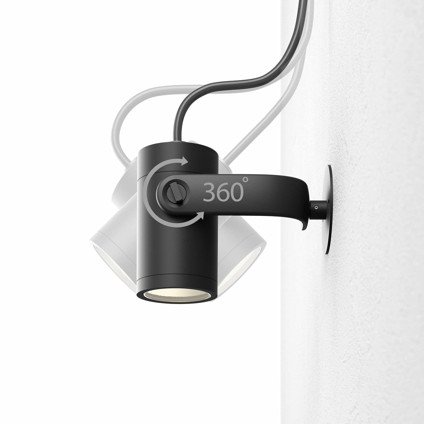 Philips Hue White & Color Ambiance Lily garden spot standard set with 40W power supply (590 lm), dimmable outdoor light with 16 million colors, light control via voice or app, black - 915005671701