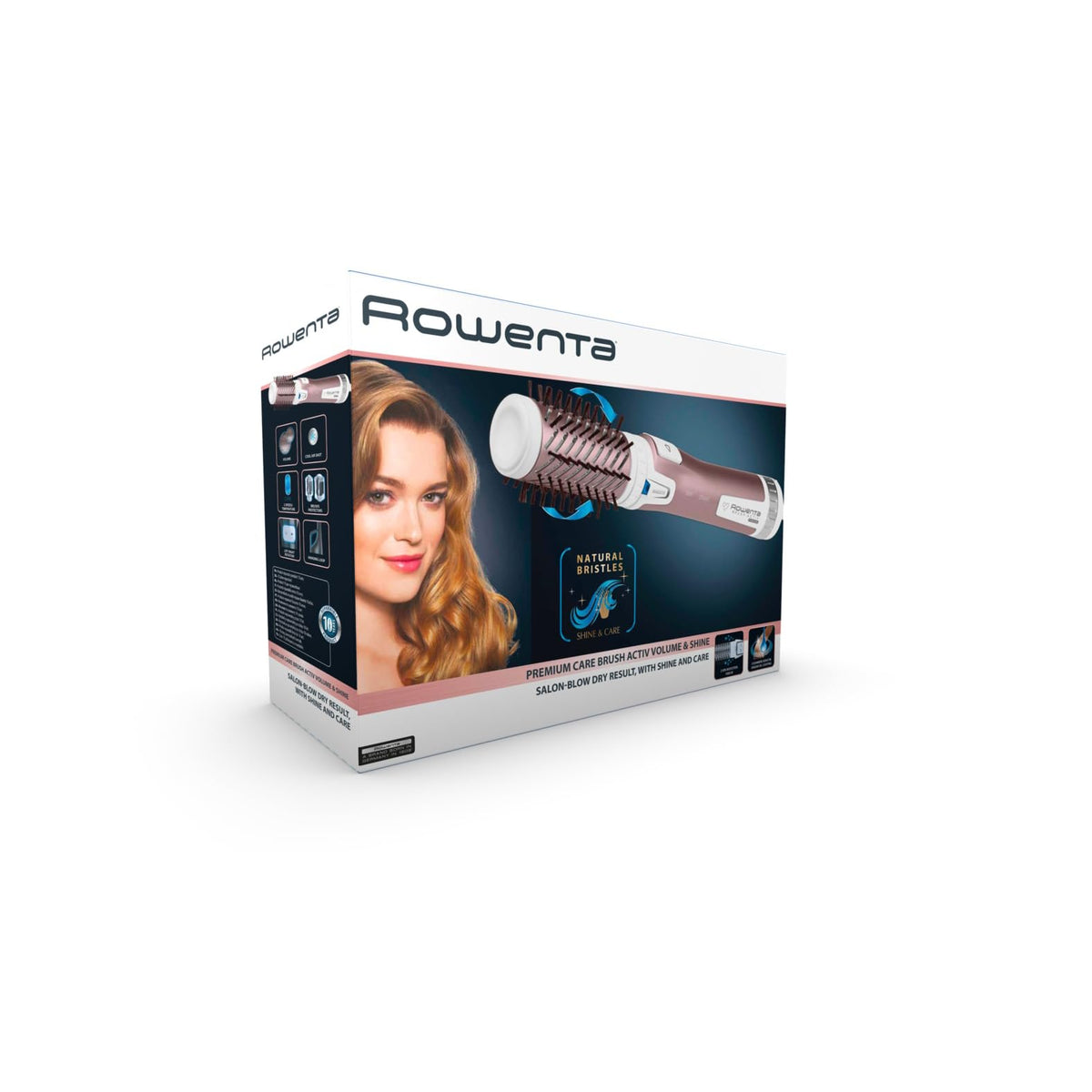 Rowenta Brush Activ Premium Care rotating hot air brush, blow-dry brush - CF9540F0
