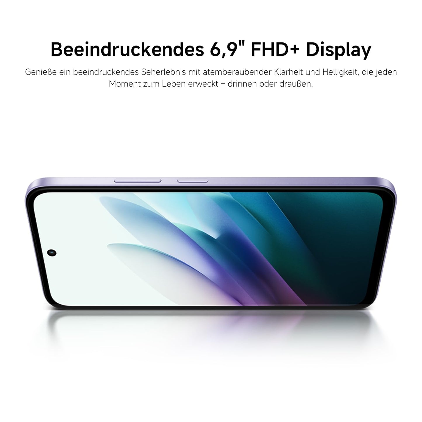 XIAOMI Redmi 15, smartphone 6+128GB, mobile phone with Android, 6.9" FHD+ 144Hz DotDisplay, Snapdragon 685, 50MP AI dual camera, 7000mAh battery, Midnight Black - MZB0MFXEU