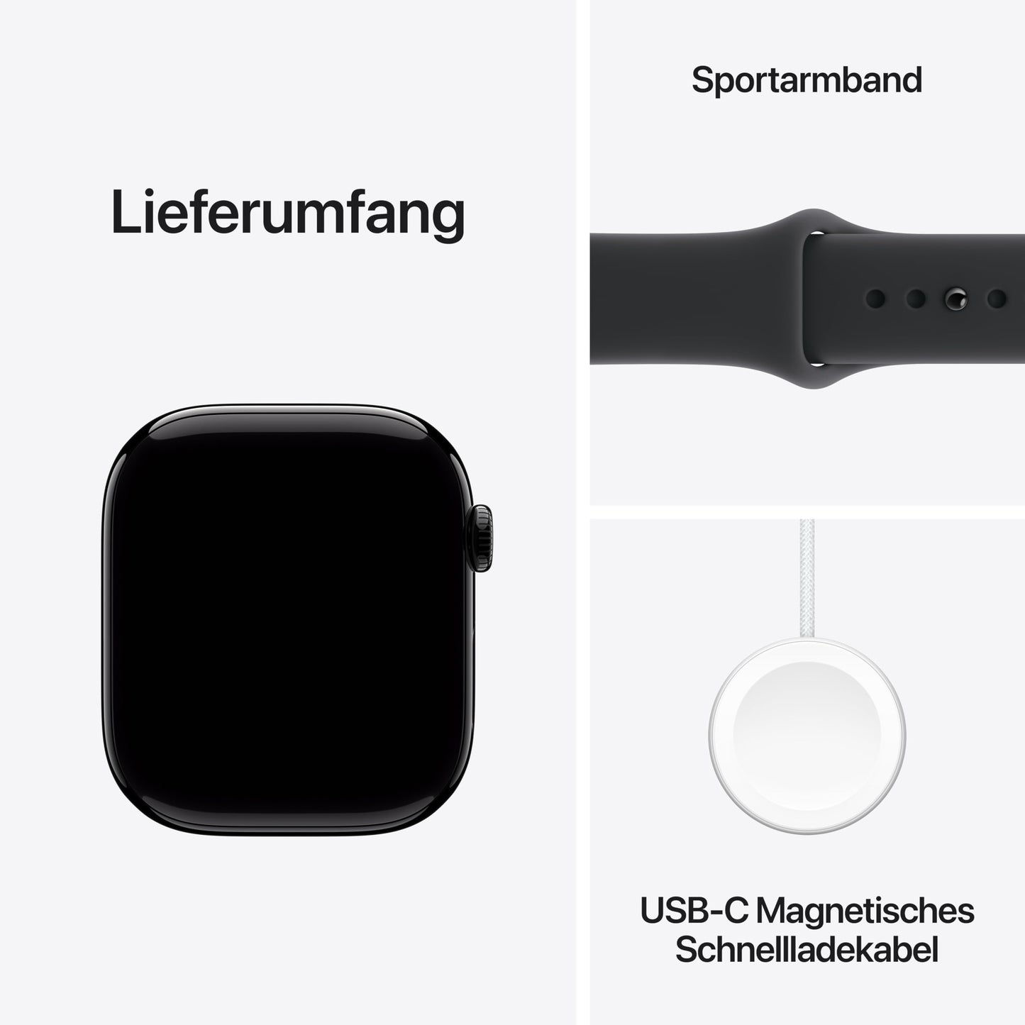 Apple Watch Series 11 GPS 46mm Jet Black