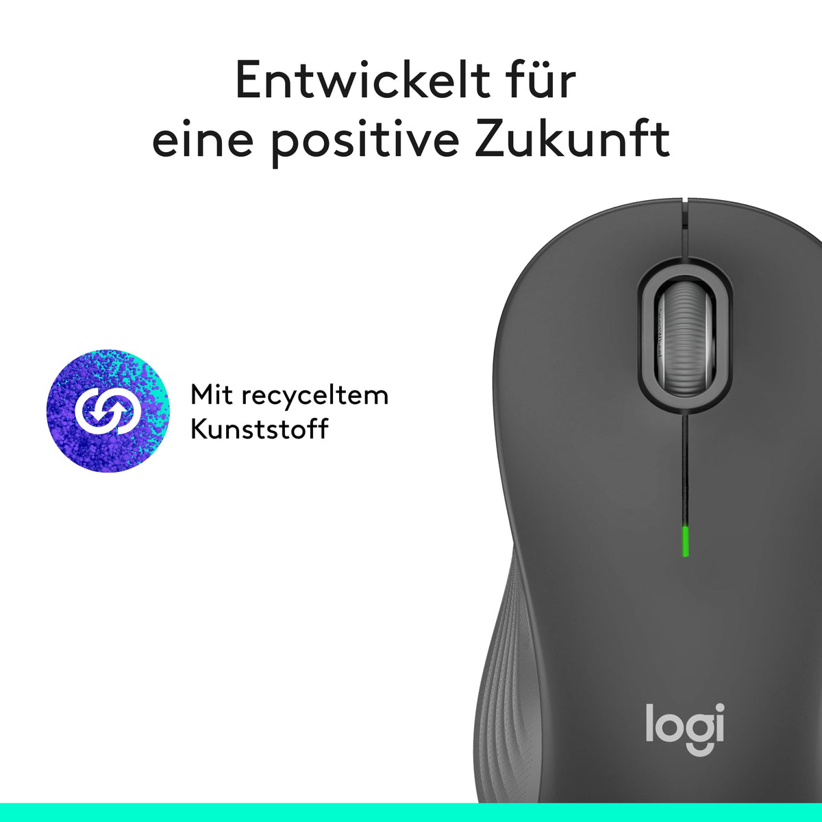Mouse fără fir de dimensiune completă Logitech Signature M550L - 910-007187