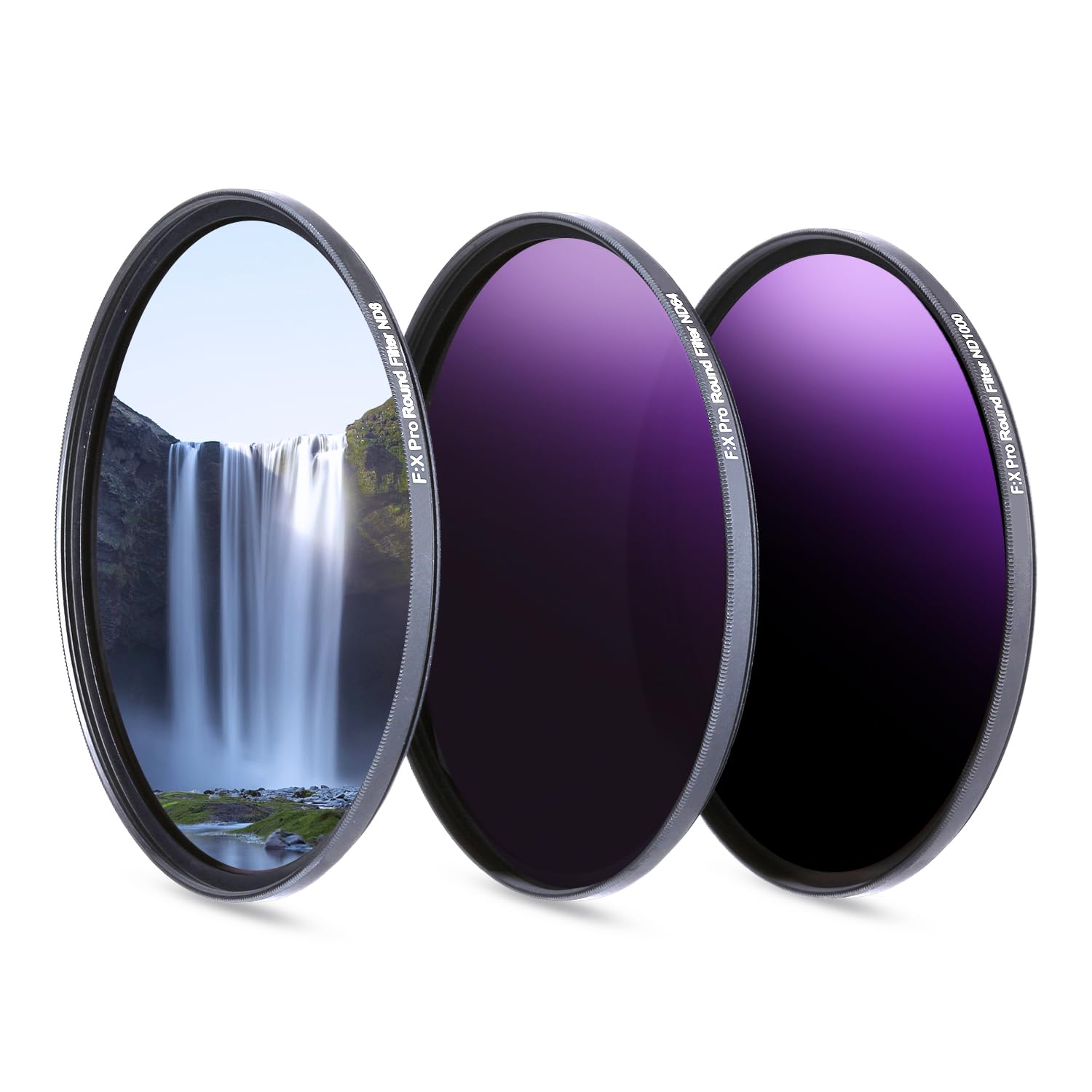 Rollei F:X Pro ND filter set 77mm neutral density filter set ND8+ND64+ND1000 - 26381