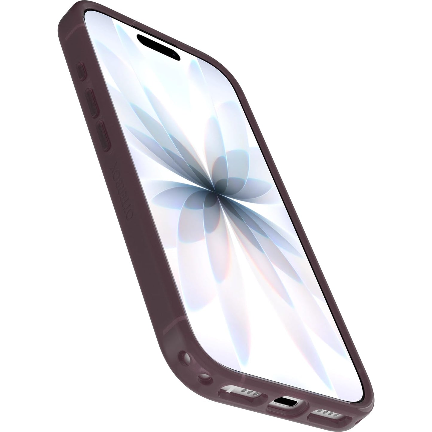 OtterBox Symmetry Series Clear MagSafe Transparent Case for iPhone 17, Shockproof Drop Proof Protective Case, 3X Military Grade Tested, Clear/Pink - 77-98797
