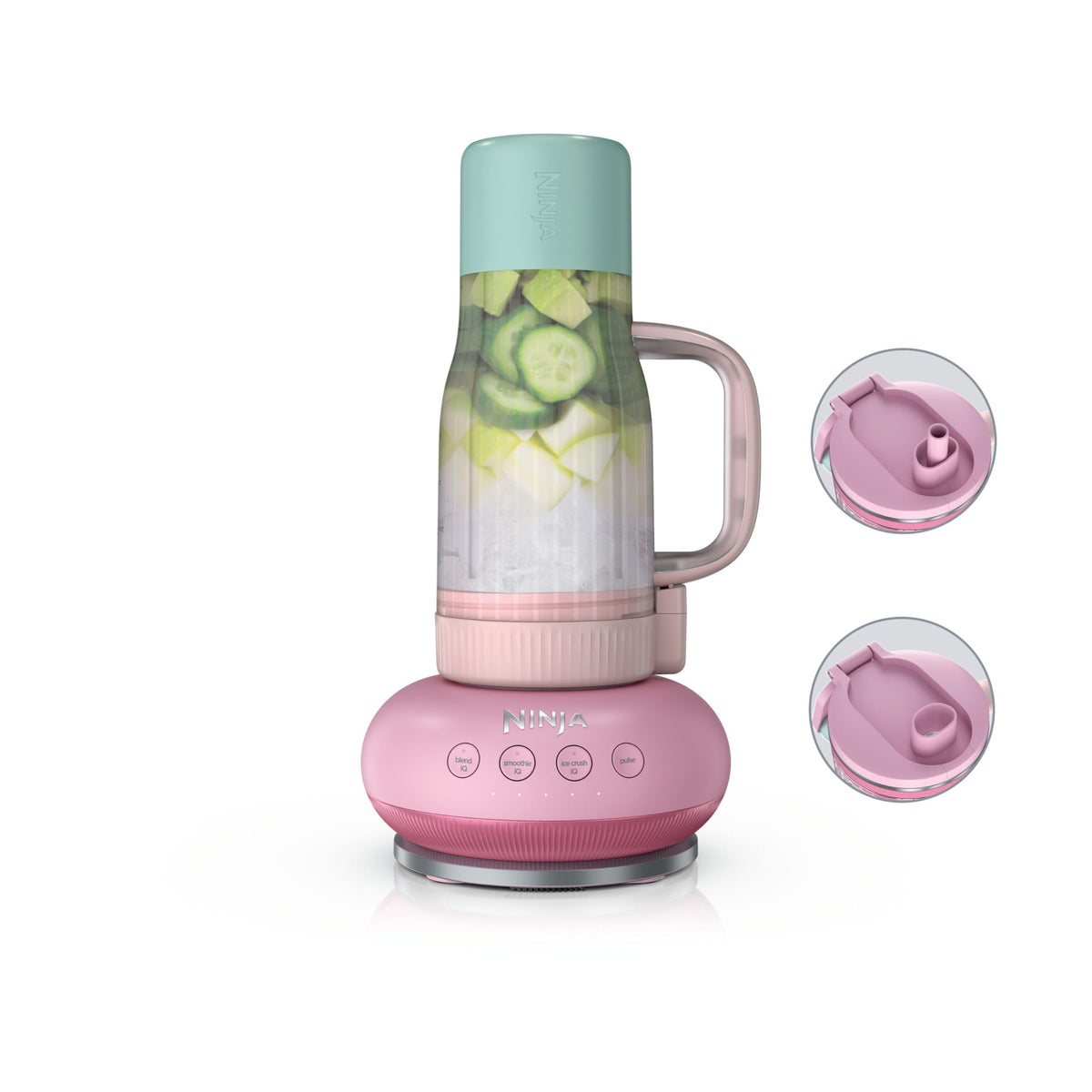 Mixer Ninja BlendBoss cu pahar portabil - DB351EUPK1BRN