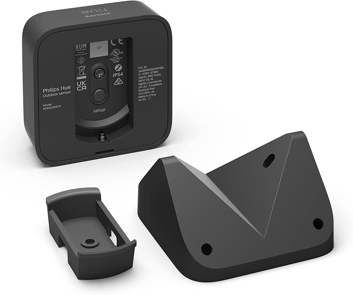 Philips Hue Outdoor Sensor Black, ‎5.6 x 7.6 x 7.6 cm - 929003067401