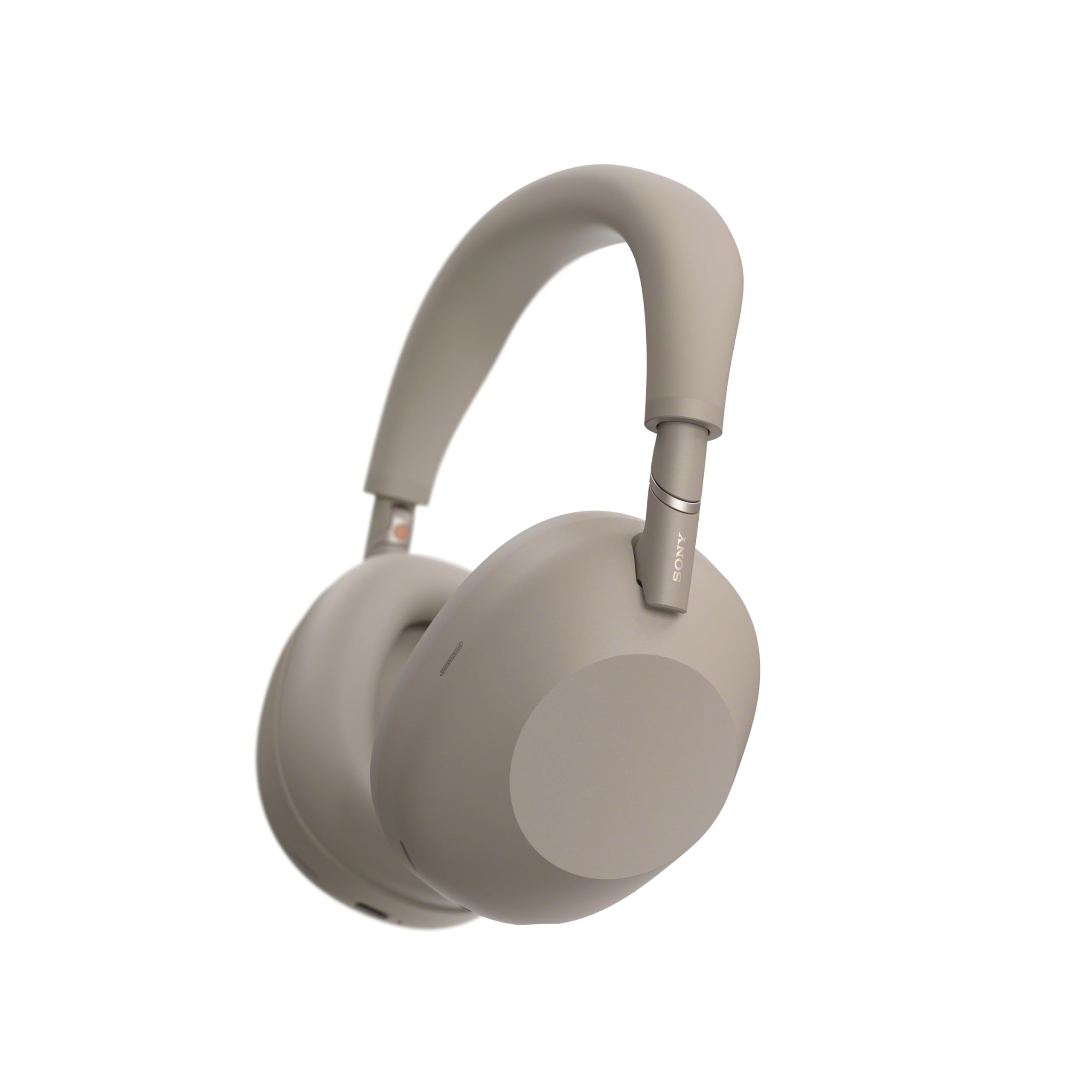 Sony WH-1000XM6 Wireless Noise Canceling Headphones, Signature Hi-Res Sound, Bluetooth Headphones, Comfort, Foldable Design, Magnetic Carrying Case, 30 Hour Battery NC On, iOS & Android - Sandstone - WH1000XM6T.CE7
