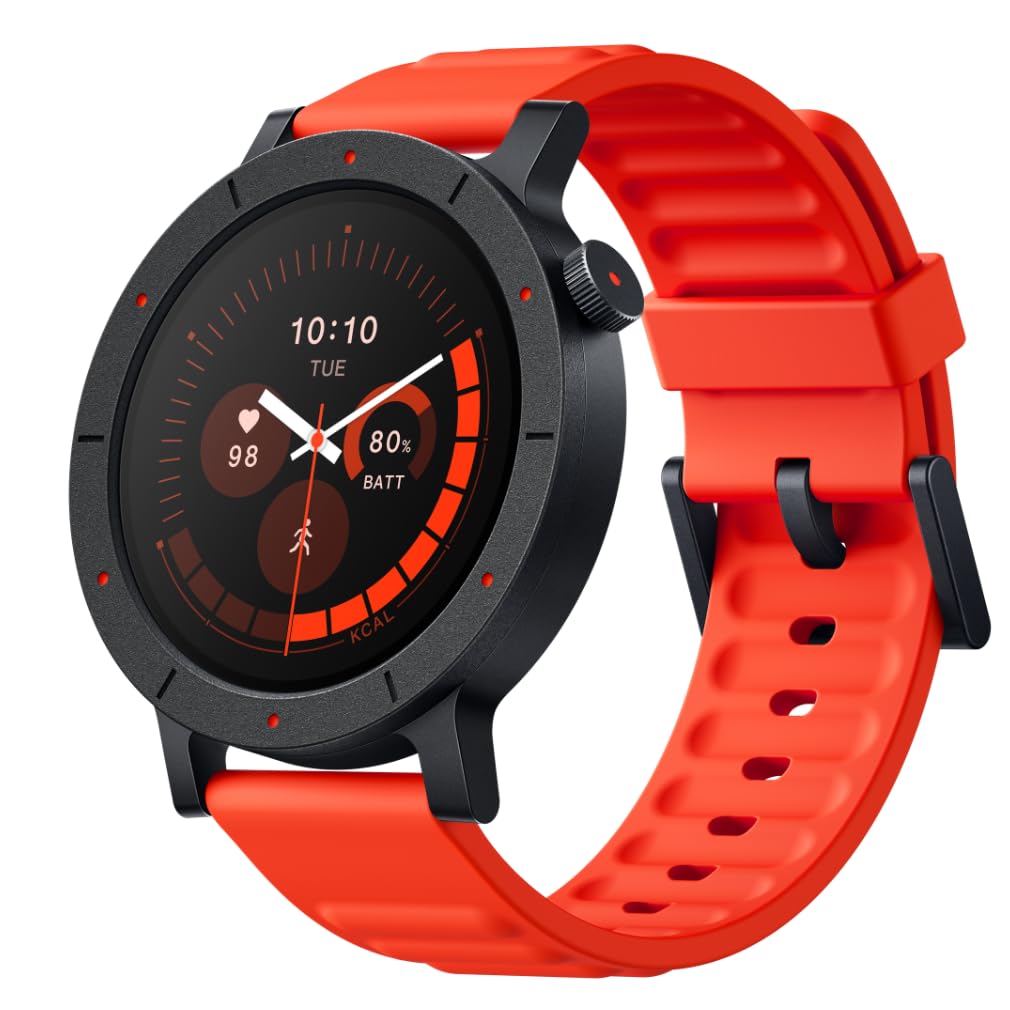 CMF Watch 3 Pro - Smartwatch 1.43" AMOLED, 13 Day Battery, Dual GPS, Bluetooth Calls with AI Noise Reduction, Heart Rate & Sleep Tracking - Orange - D399