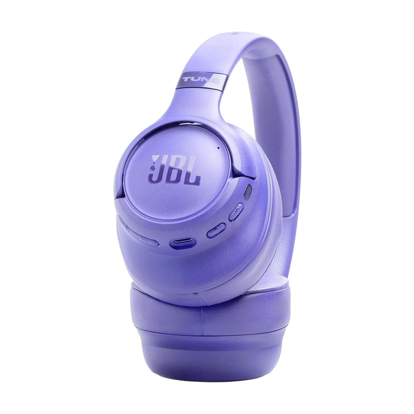 JBL Tune 780 NC wireless over-ear headphones with adaptive noise canceling, Smart Ambient, up to 76 hours of battery life with quick charging function, Google Fast Pair, Microsoft Swift Pair, Lavender - JBLT780NCLAV