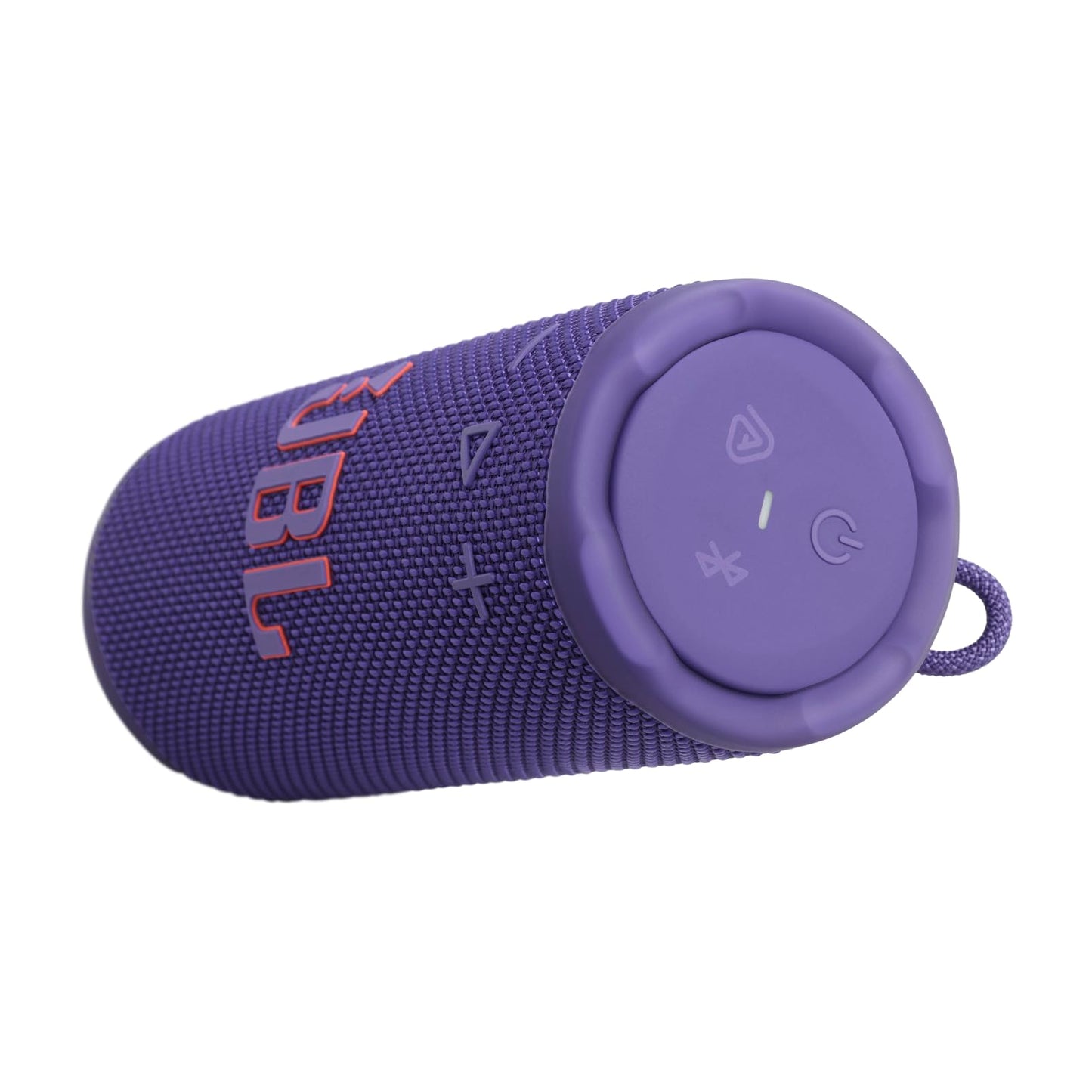 JBL Grip Compact Bluetooth Speaker, JBL Pro Sound with AI Sound Boost, IP68 Waterproof and Dustproof, Ambient Light, Up to 14h Playback, Auracast Multi-Speaker, JBL Portable App, Purple - JBLGRIPPUR