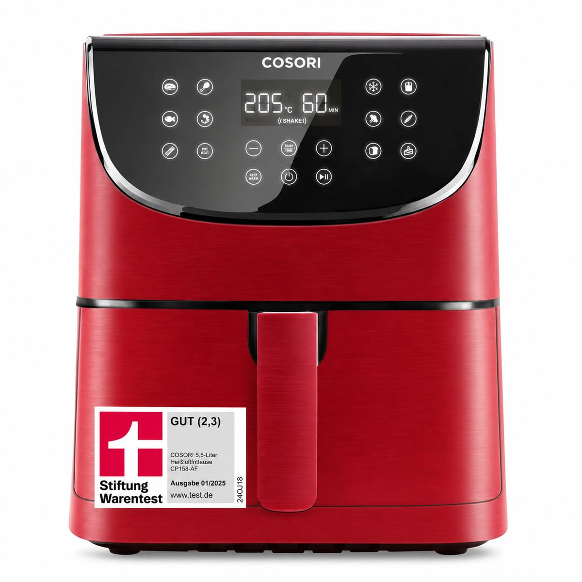 Cosori Airfryer, mit Shake-Reminder, 11-in-1 5,5L Heißluftfritteuse - CP158-AF
