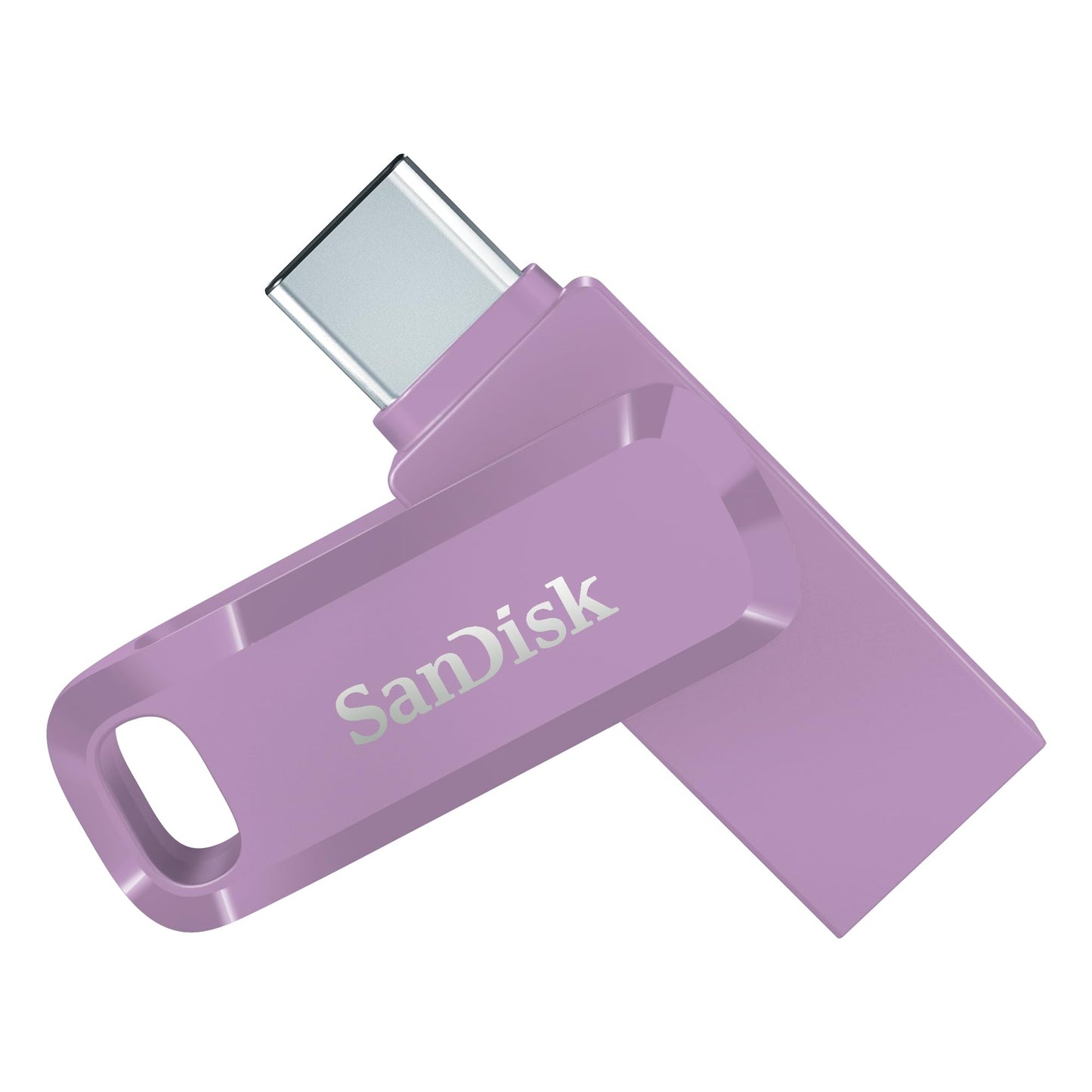 SANDISK Ultra Dual Drive Go 1 TB USB Type-C & Type-A (Android smartphone storage, USB Type-C & Type-A port, 400 MB/s reading, can be used as a key fob) Lavender - SDDDC3-1T00-G46L
