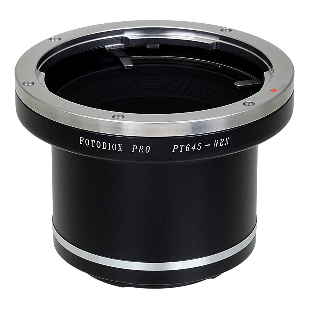 Fotodiox Pro Lens Mount Adapter Compatible with Pentax 645 Lenses on Sony E-Mount Cameras - P645-NEX-P