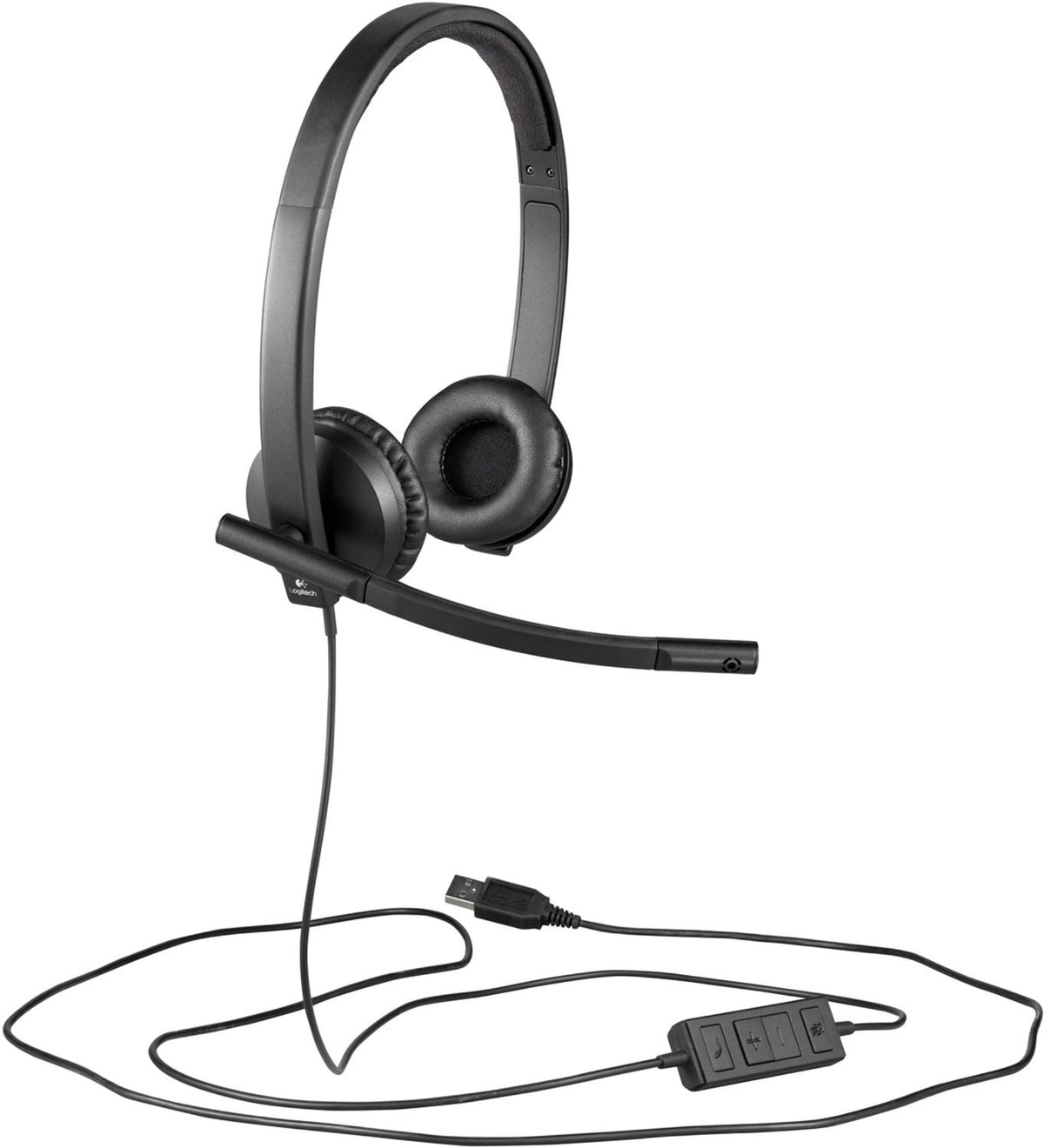Căști Logitech H570e cu microfon - 981-000575