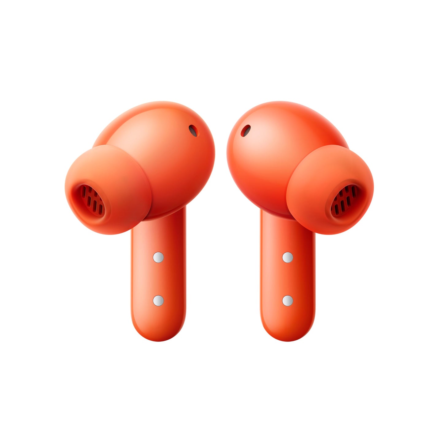 CMF by Nothing Buds 2 Wireless Earbuds with 48 dB Hybrid ANC, 55 Hour Battery Life, 11mm PMI Driver, 6 HD Microphones and Spatial Audio, IP55 Waterproof - Orange