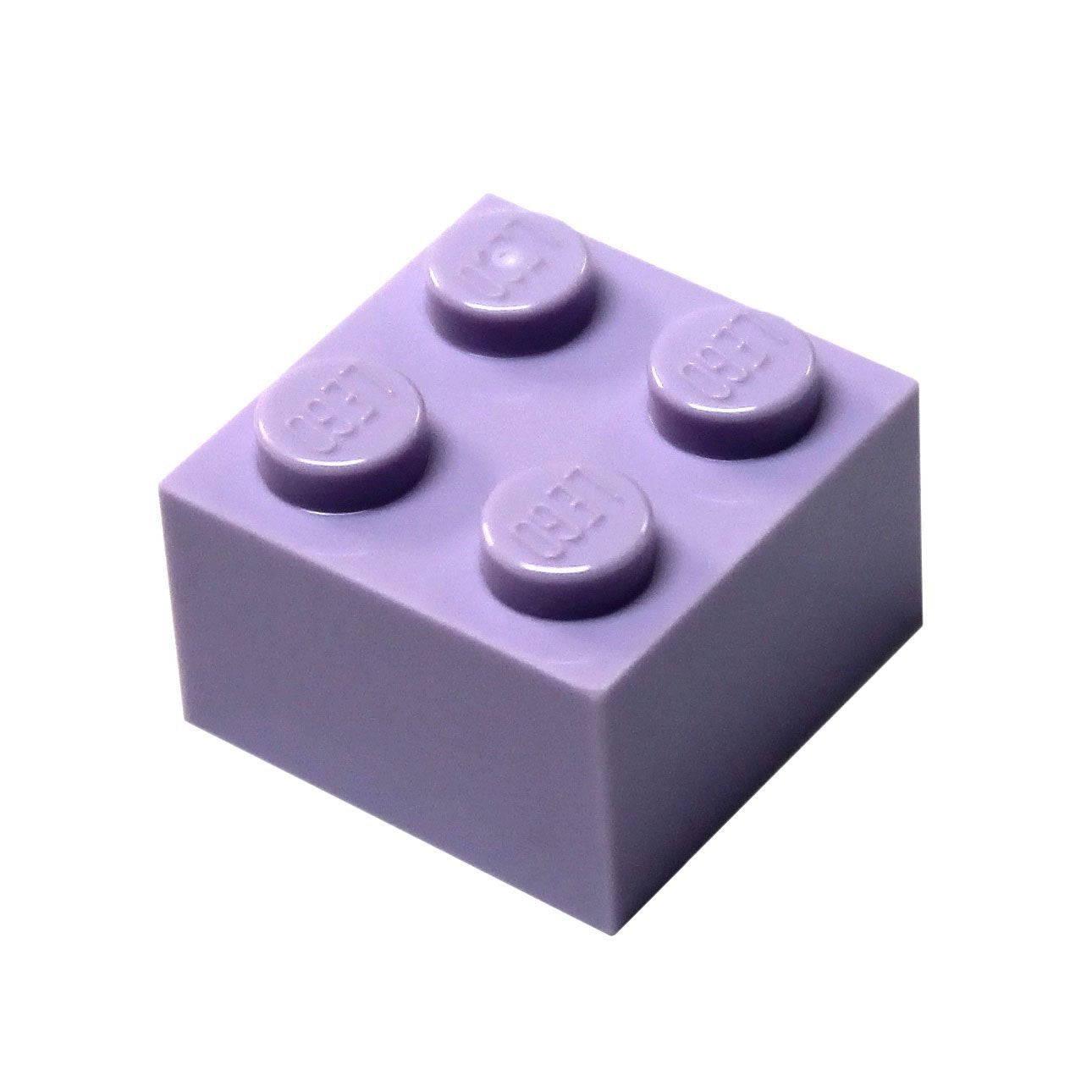 LEGO City - 20 lilac (lavender) bricks with 2x2 studs - 3003-Lavender-20