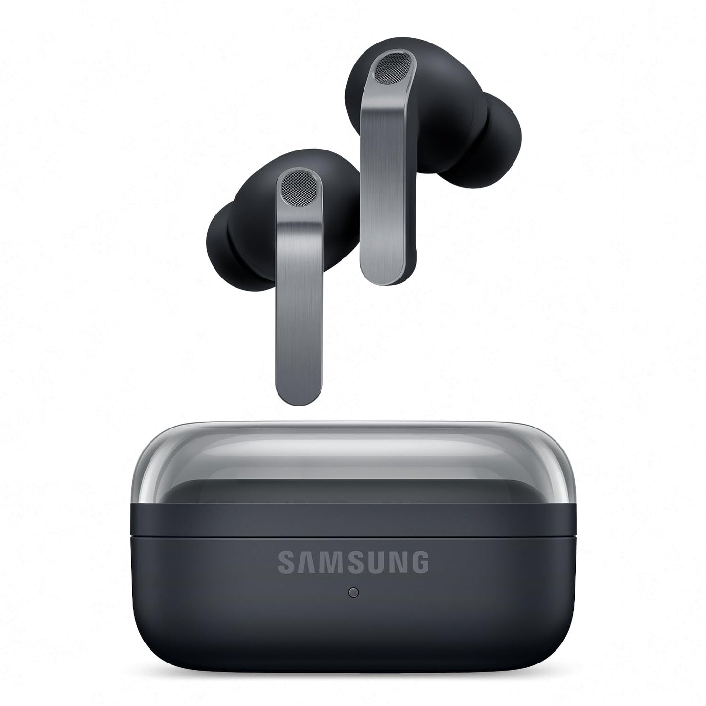 Samsung Galaxy Buds4 Pro, Hi-Fi Wireless Bluetooth Headphones, 2-Way Speaker, Adaptive Noise Canceling, In-Ear Earphones, 360 Audio, AI Agent with Voice Control, Black - SM-R640