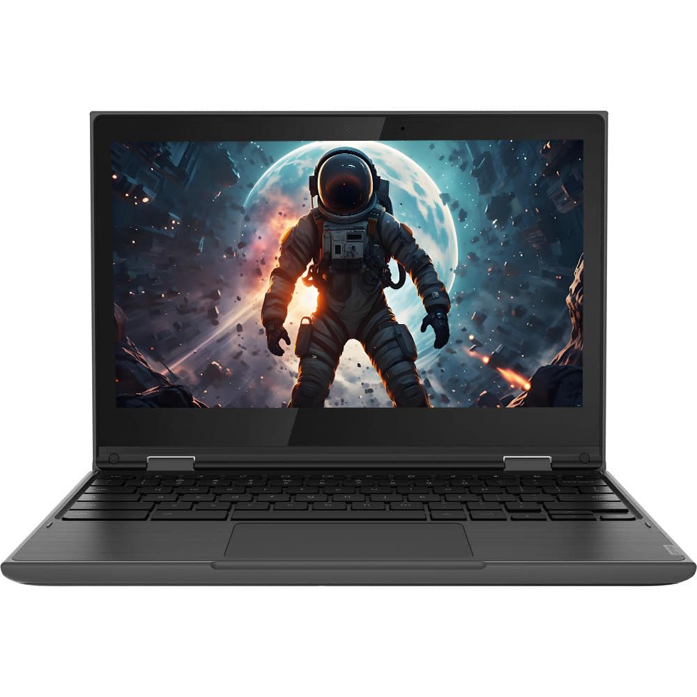 Lenovo Chromebook 300e 2 in 1 Touchscreen Laptop, 11.6 Inch (1366x768), Intel Celeron N4020, 4GB RAM, 32GB SSD, Japanese Keyboard, Chrome OS (Refurbished) - B0FVFM4M9K