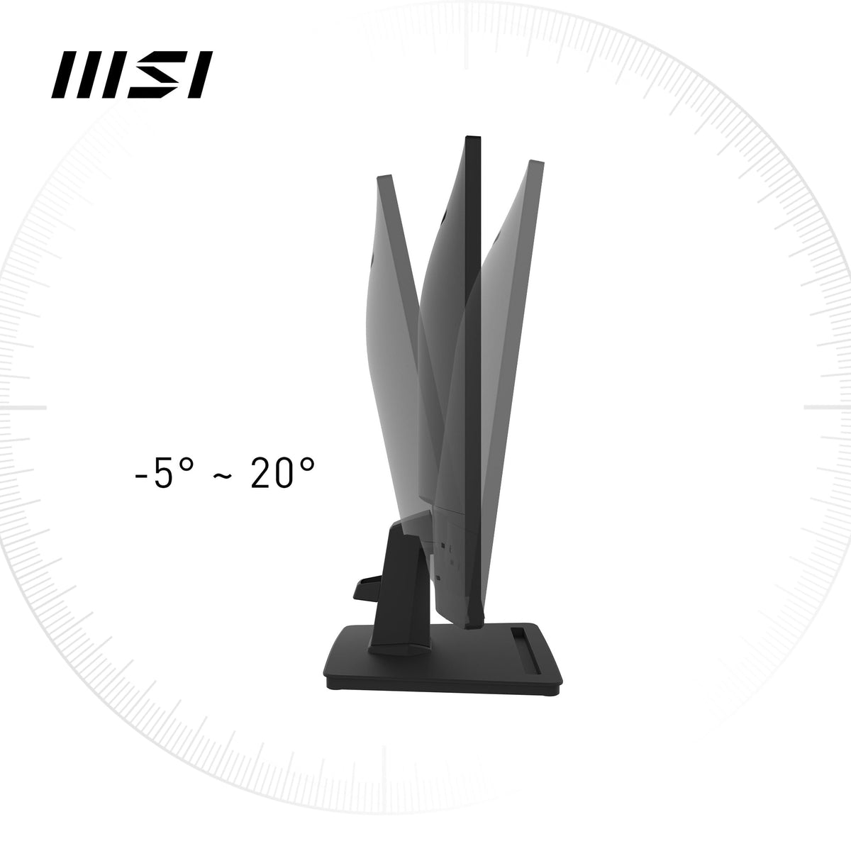 MSI PRO MP252, Monitor IPS, 24.5" FHD, 100 Hz - 9S6-3PC4CT-001