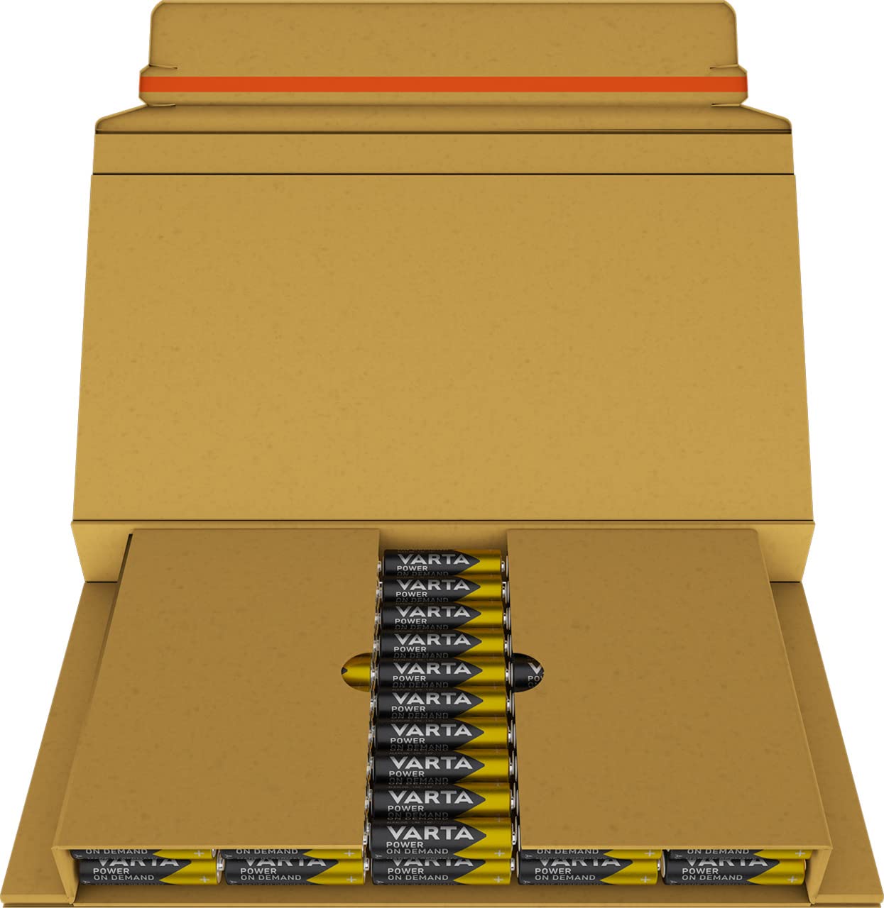 VARTA batteries AA, 100 pieces, power on demand, alkaline, 1.5V, supply pack in environmentally friendly packaging, ideal for computer accessories, smart home devices - 36488