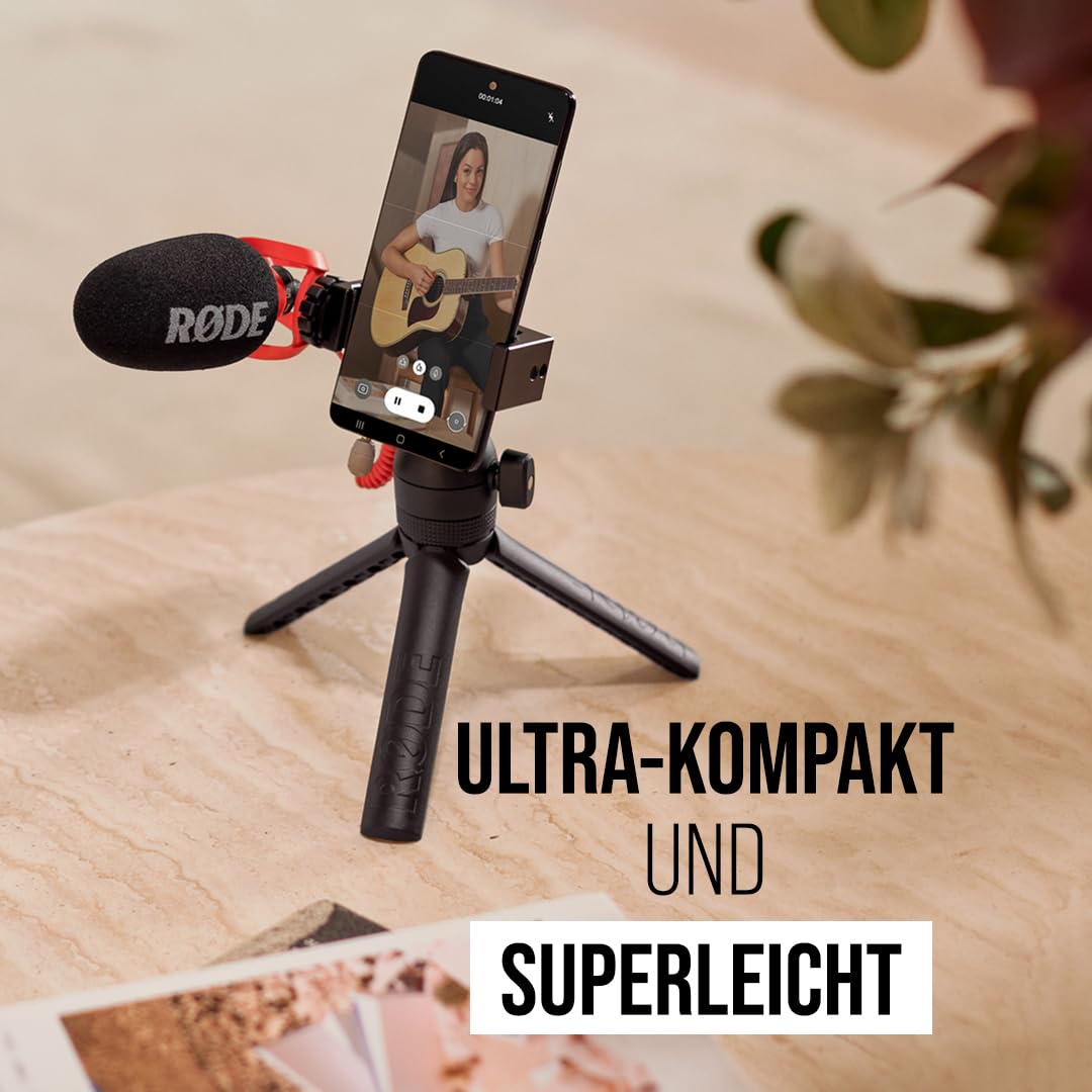 RØDE VideoMicro II – Ultra-compact shotgun microphone for camera or mobile device, with XLR