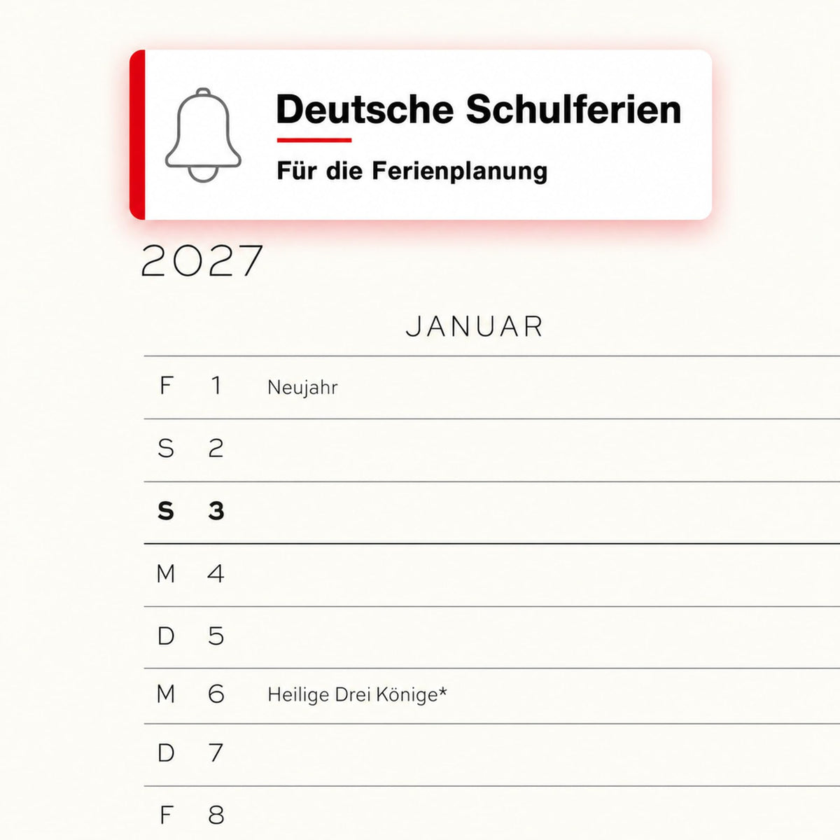 LEUCHTTURM1917 weekly planner 2027 Composition (B5) - German, Forest Green, 254 x 178 mm, January-December (12 months), weekly overview with hourly grid 7:00-22:00 per column, hardcover, 80 g/m² paper - 400144