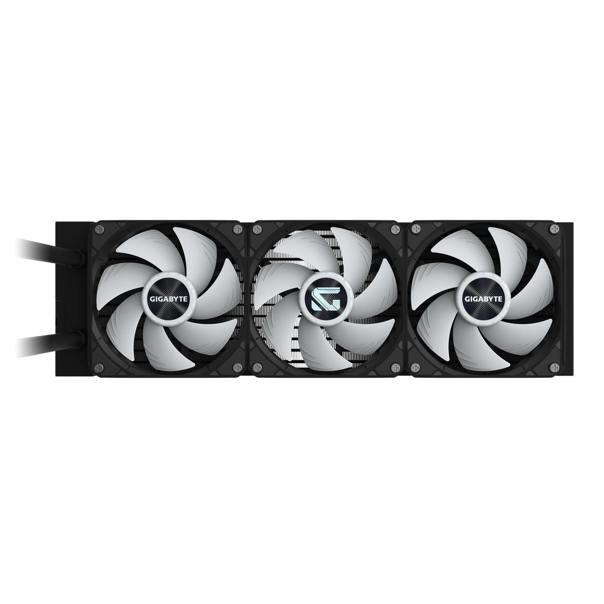 GIGABYTE Gaming 360 Liquid Cooler for CPU - 3x120 mm ARGB Fans, Slide Lock Mechanism, Daisy Chain, Compatible with Intel LGA 1851 and AMD AM5 - GP-GIGABYTE