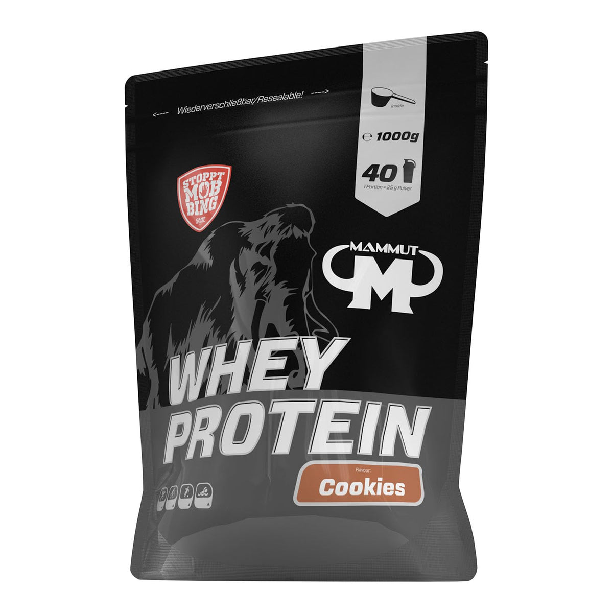Mammut Nutrition Whey Protein Powder Cookies, 1 kg - 1000704