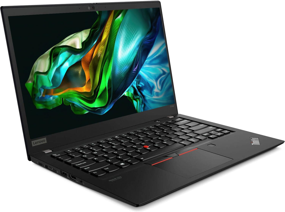 Lenovo ThinkPad T14s Gen 1 Laptop, Intel Core i7-10610U, 14 inch FHD (1920 x 1080), 32 GB RAM, 512 GB SSD, tastatură QWERTY japoneză, HDMI, Webcam, Windows 11 Pro (recondiționat)