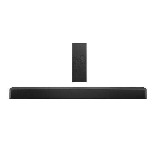 HS2100, 2.1 Channel Soundbar, 240W max Audio Power, Dolby Audio, DTS Virtual:X, Ultra-Slim Wireless Subwoofer, TV Mode, EzPlay - Hisense