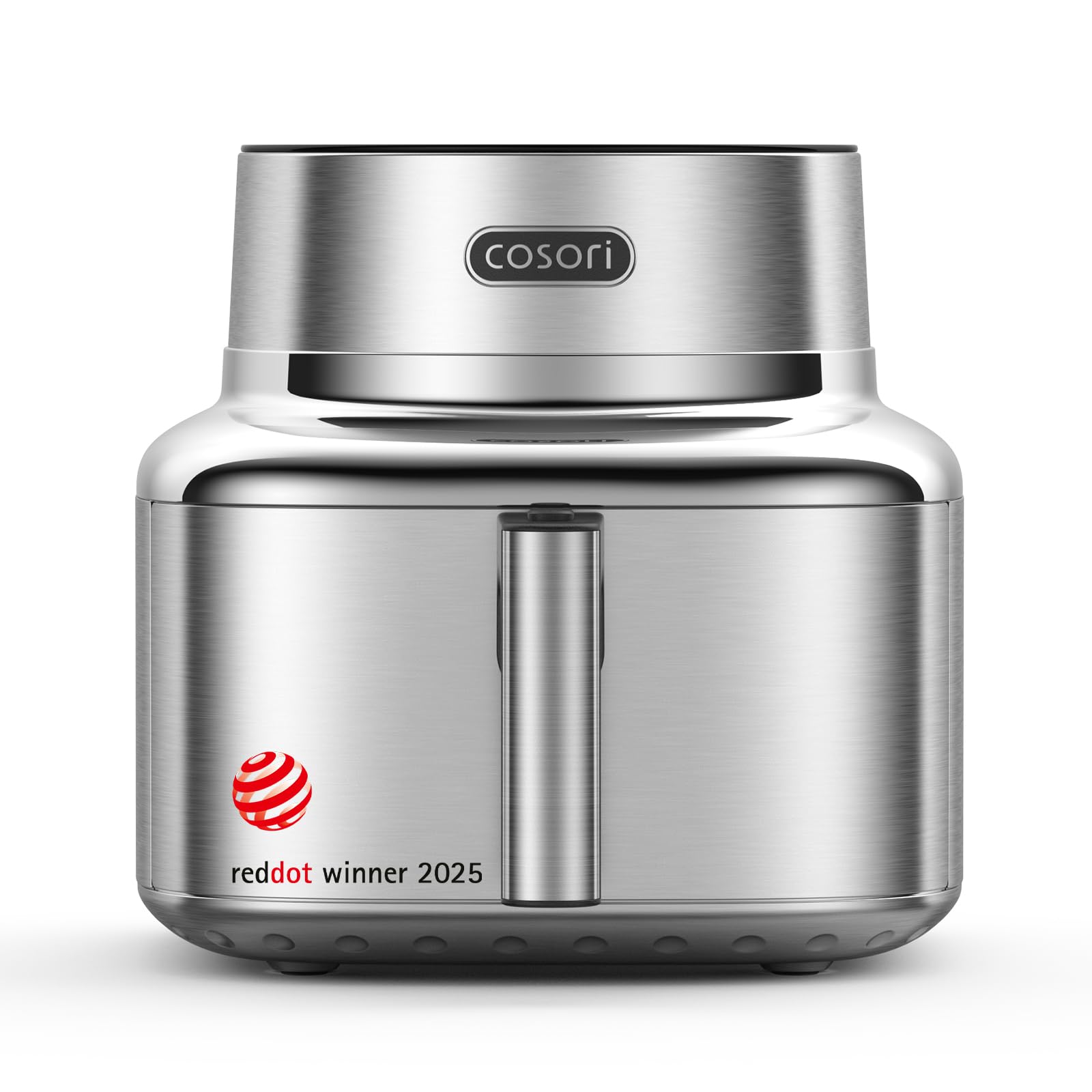 COSORI Airfryer | Iconic Single | 96% metal | Ceramic coating without PFAS and BPA | 7-in-1 6.2L hot air fryer | 61% energy saving | 50+ recipes | dishwasher safe | silver | SE601S - CAF-SE601S-CEU
