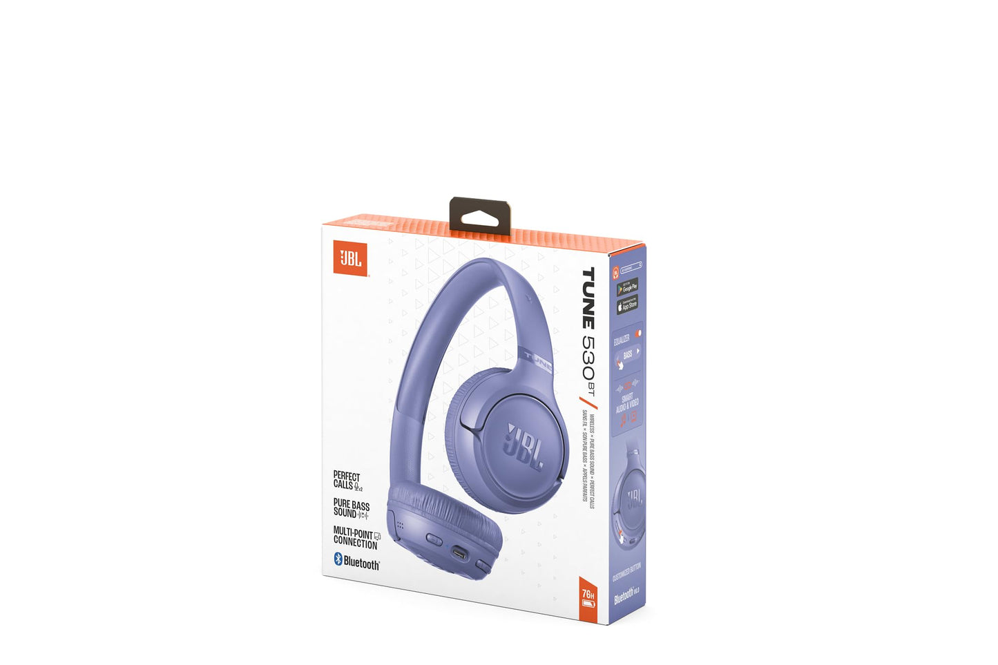 JBL Tune 530 BT Wireless On-Ear Kopfhörermit JBL Pure Bass - JBLT530BTLAVEU