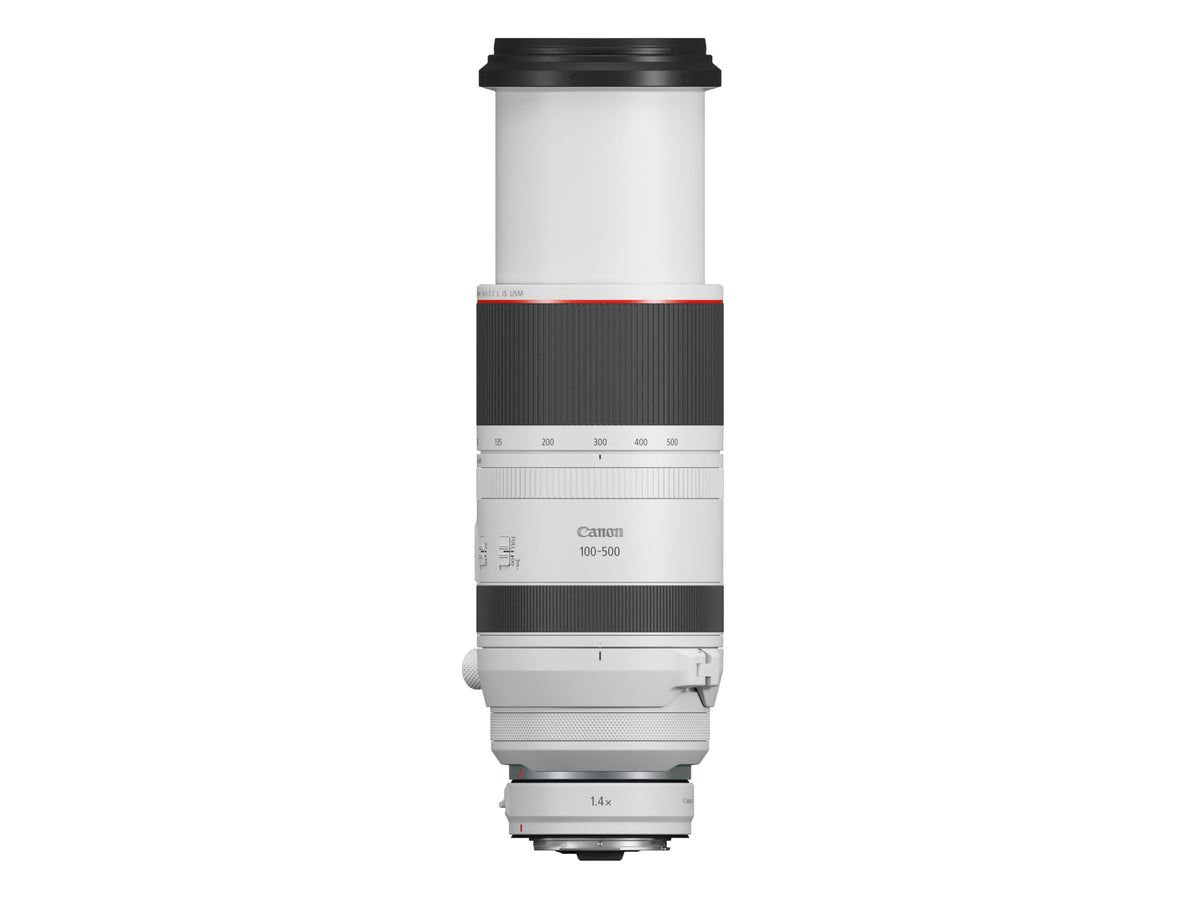 Canon Lens RF 100-500mm F4.5-7.1L is USM (Super Telephoto Lens for EOS R Series, 5-stop Optical Image Stabilizer, Dual Nano USM Autofocus Drive, 1,525g, Compact), Light Gray