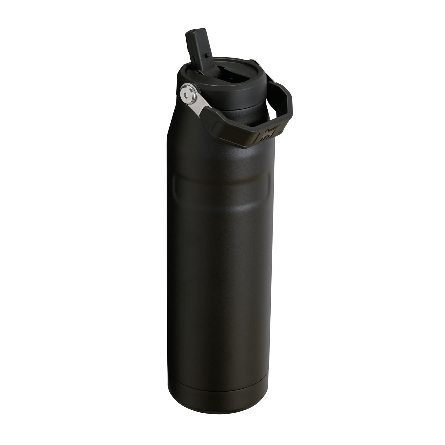 Stanley 1913 Flip Straw Drinking Bottle with Straw 1.06L - Thermal Mug Cools for 17 Hours - Ice Cold for 4 Days - BPA Free - Leakproof - For Drink Holders - Dishwasher Safe - Black - 100000108013