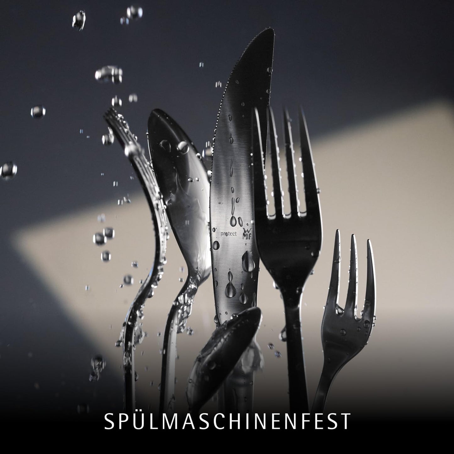 WMF Boston cutlery set 30 pieces for 6 people - Cromargan stainless steel 18/10, polished and rust-proof, dishwasher safe, monobloc knife with long-lasting sharpness, elegant cutlery for everyday use and guests - 11.2091.6040