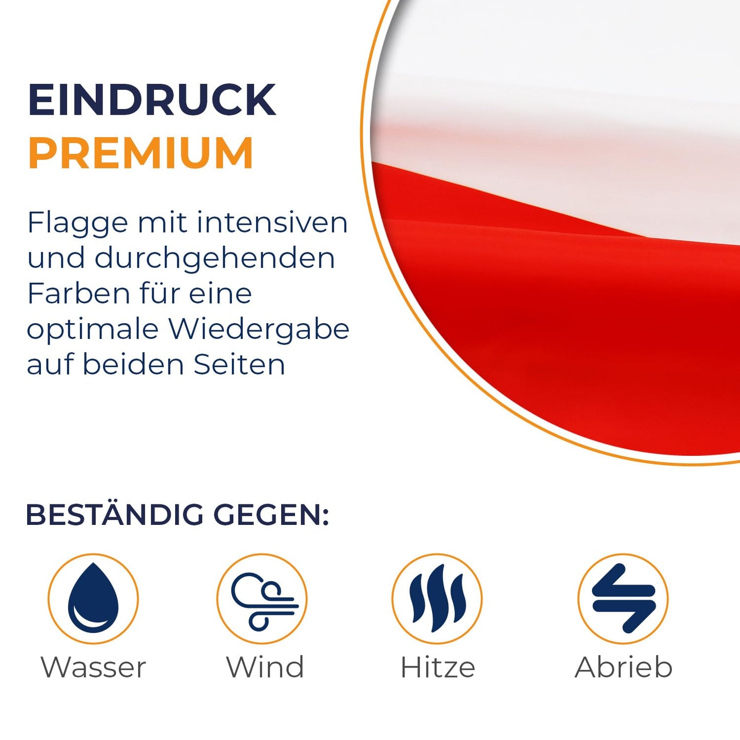 AZ FLAG - Austria Flag - 250x150 cm - Large Austrian Flag 100% Polyester with Brass Eyelets - 300g - K_15