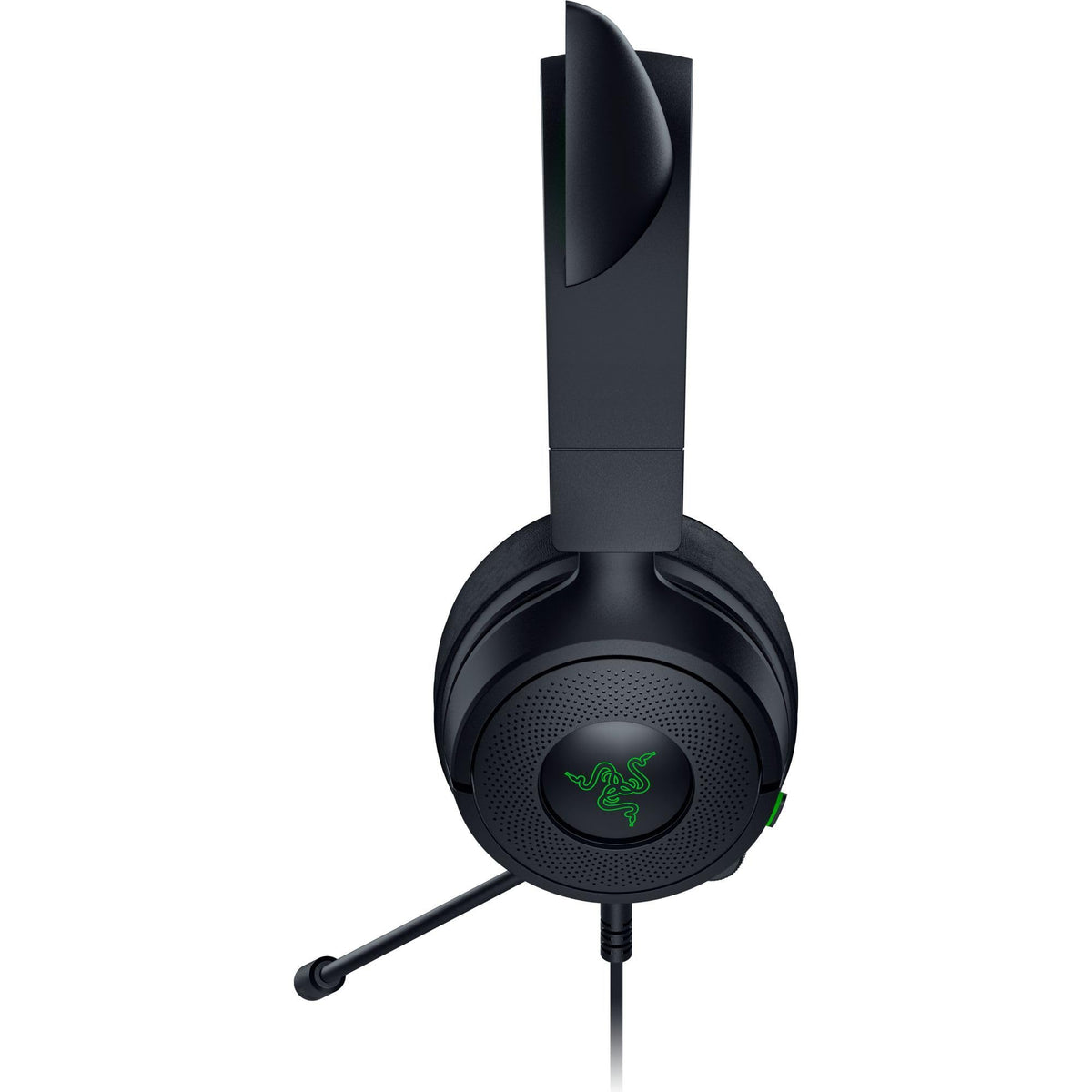 Razer Kraken Kitty V3 X - Wired Kitty Headset for Gaming - Iconic Kitty Ears - Weighs 270g - HyperClear Cardioid Microphone - Triforce 40mm Drivers - 3.5mm Jack | Black - RZ04-05350200-R3M1