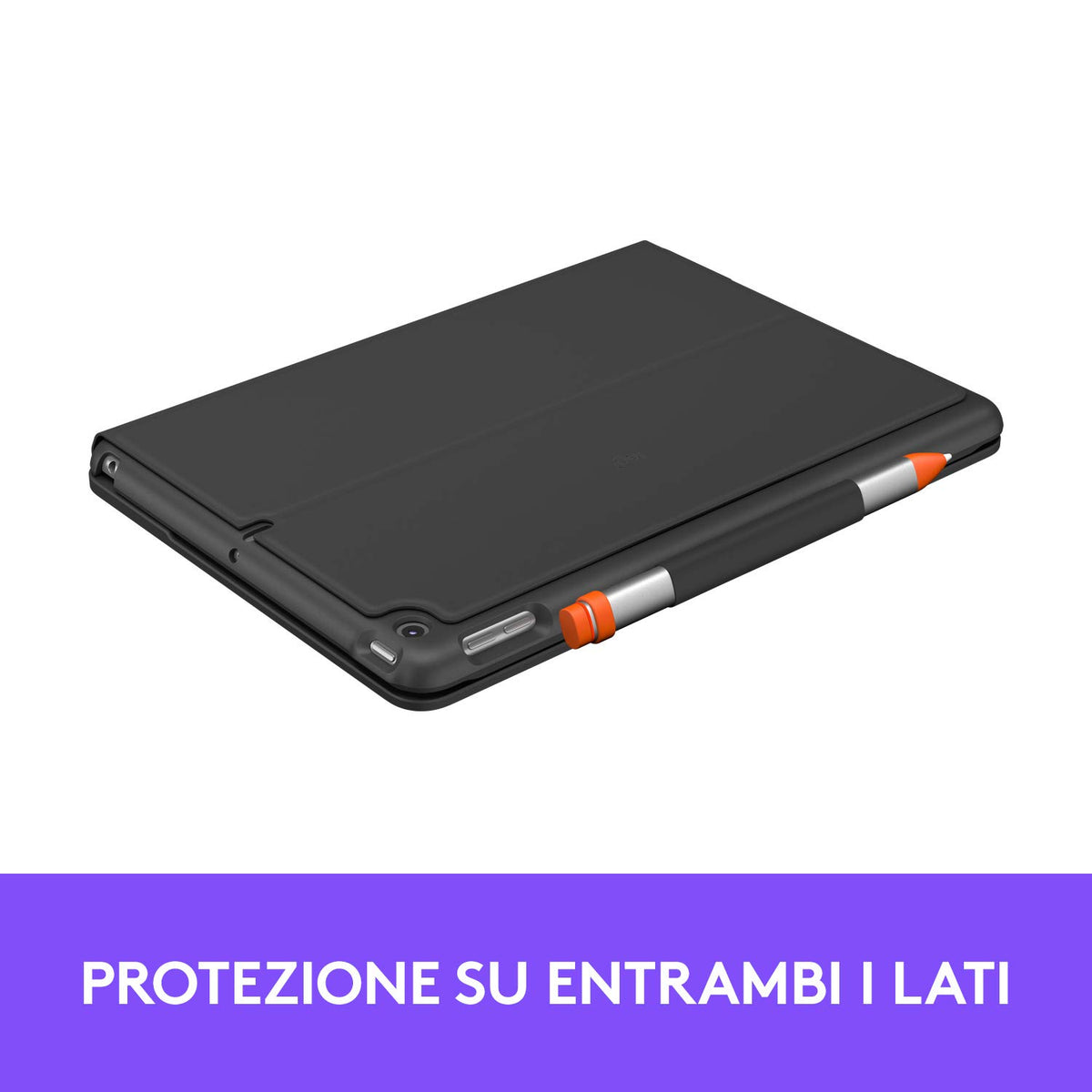Logitech Slim Folio pentru iPad (7., 8. și 9. generație)