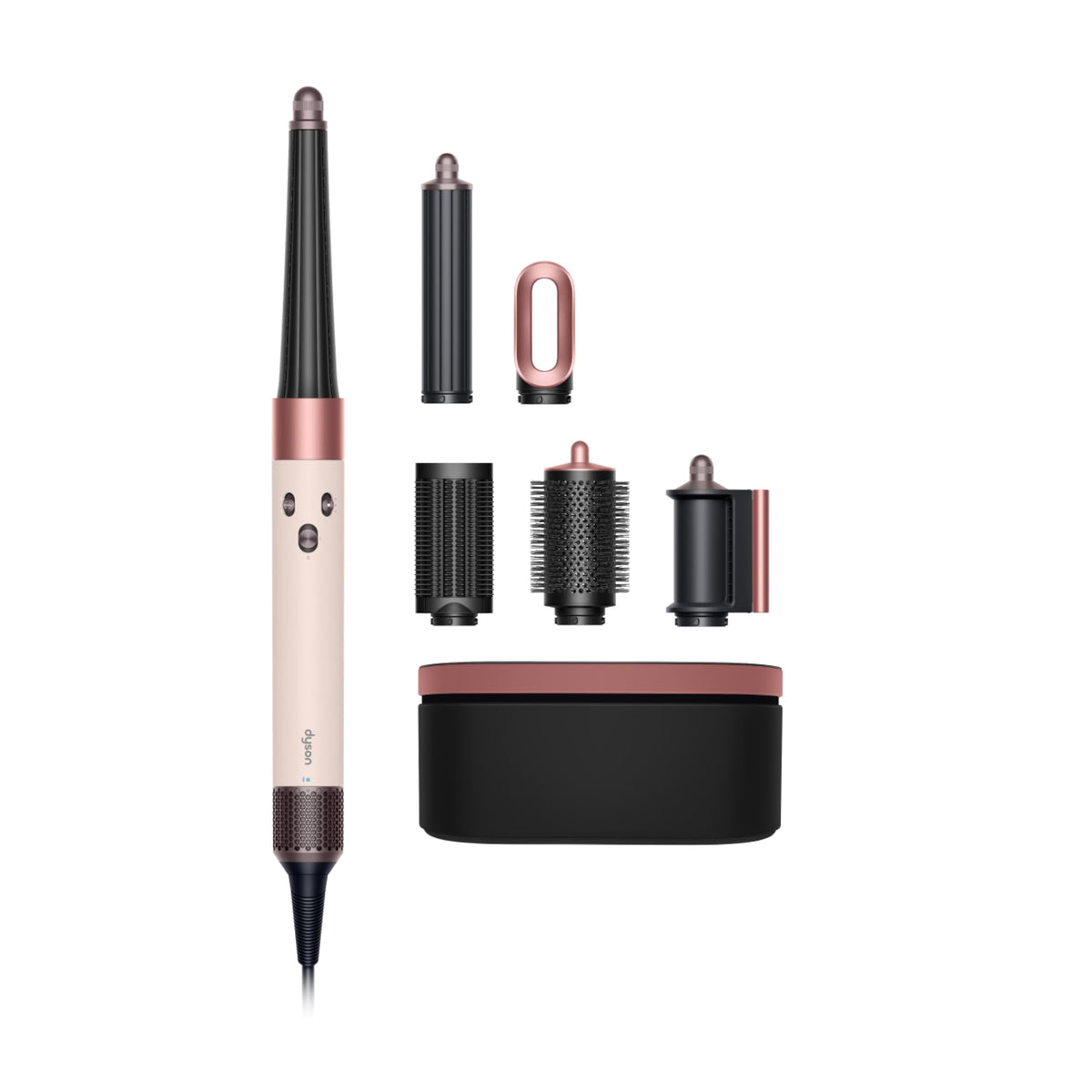 Dyson Airwrap i.d.™ Multi-styler și uscător – Drept+Ondulat (Ceramic Pink/Roségold) - HS08