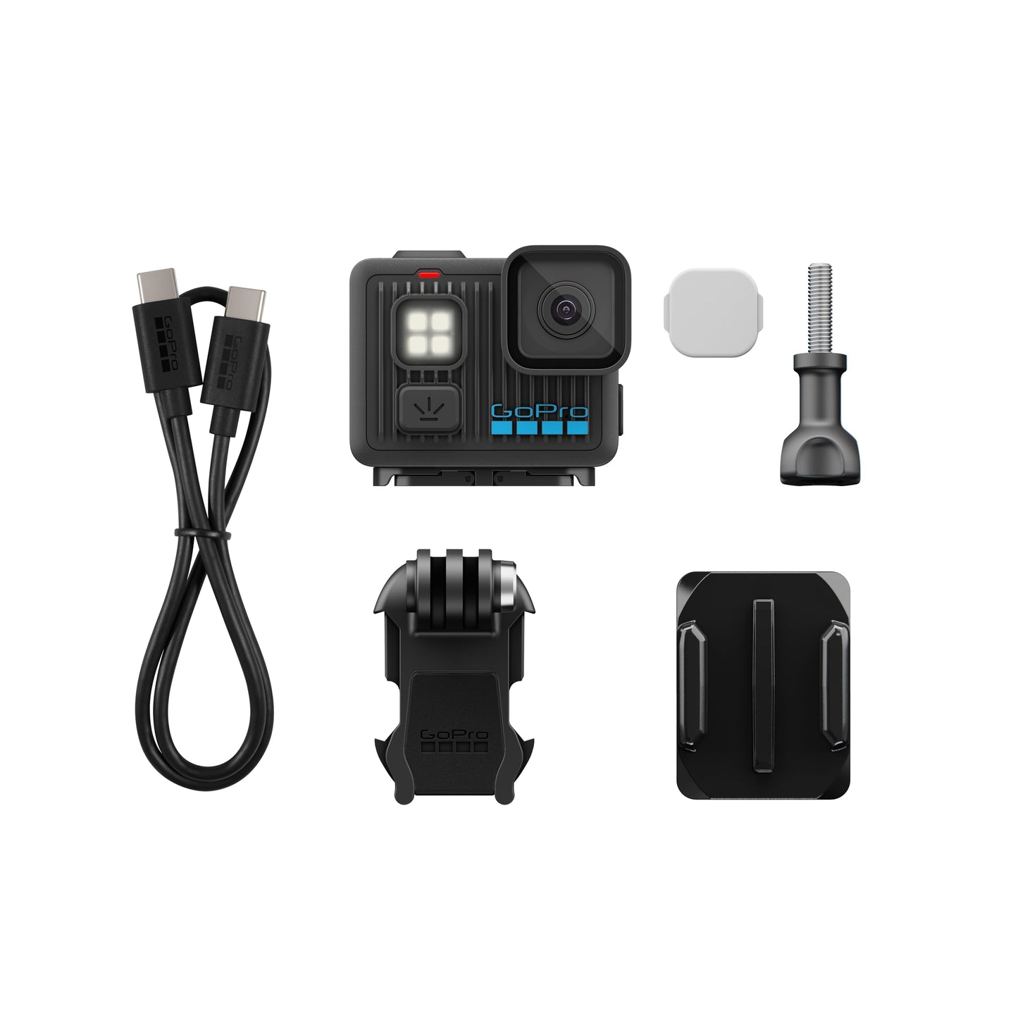 GoPro LIT Hero - Lightweight, compact, waterproof action camera with built-in light, 4K60 Ultra HD video, 12MP photo, touchscreen, HyperSmooth stabilization - CHDHF-132-EU