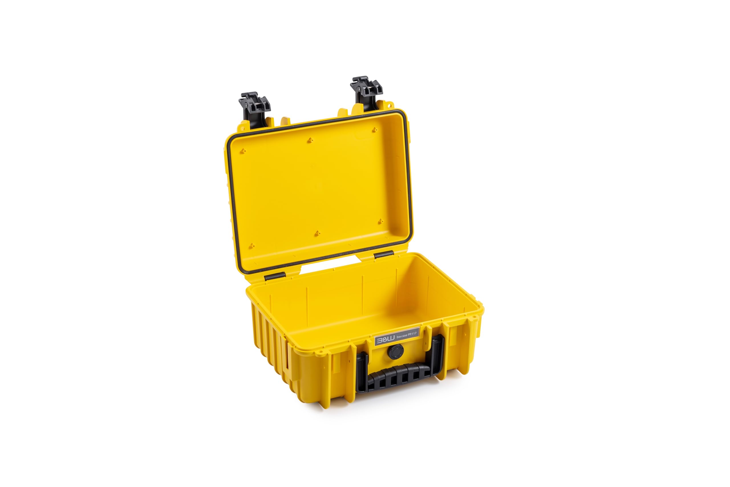 B&W International transport case Outdoor 3000 (PP.117) yellow - empty case - waterproof (IP67), dustproof, impact-resistant, extremely robust - 3000/Y
