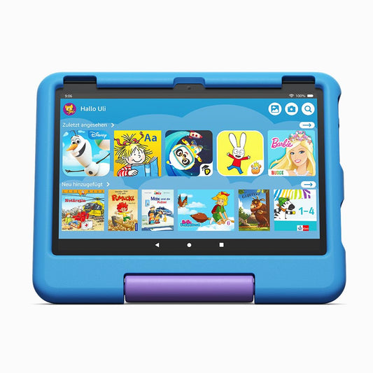 Child-friendly case from Amazon for the Fire HD 10 tablet, blue | For children ages 3-7 | Only compatible with 13th generation tablets (2023) - 53-032984