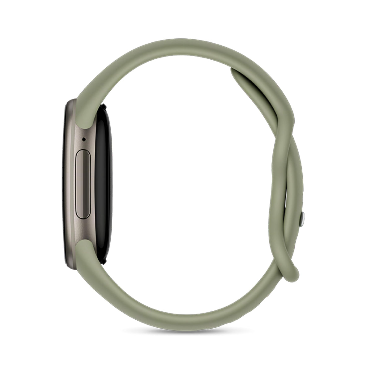 Fitbit Edge by Google - Satin Pyrite Case/Sport Band in Olive - GA11585-EU