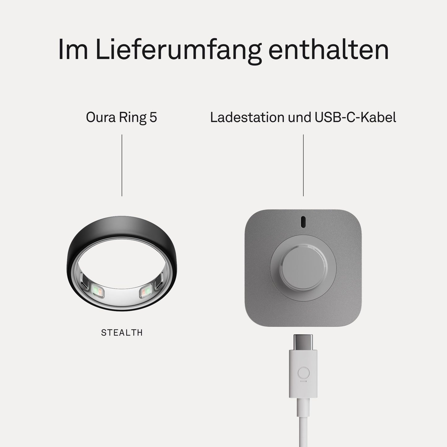 Oura Ring 5 Stealth – Size 13 – Find your ring size - JZ90-61620-13
