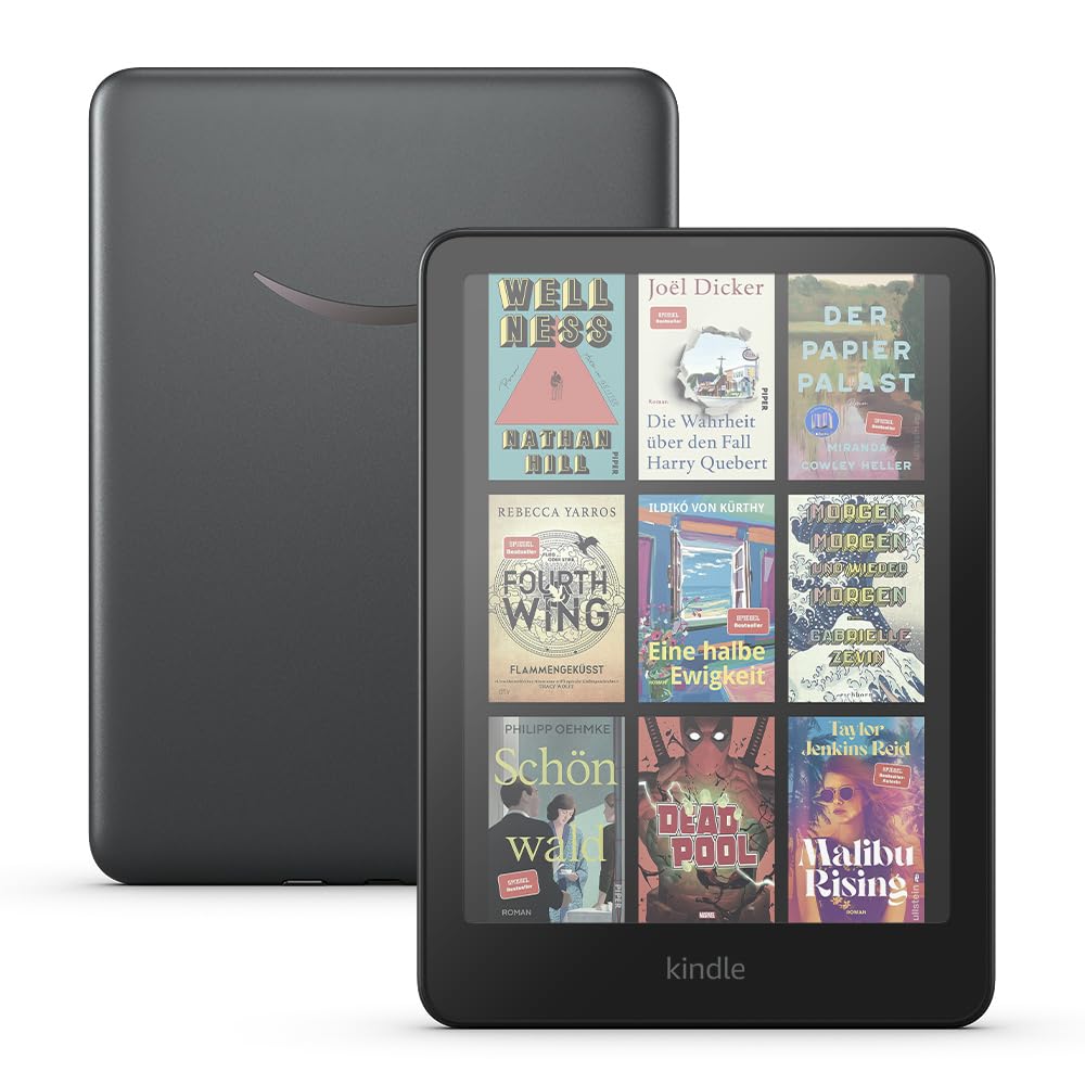 Amazon Kindle Colorsoft Signature Edition (latest generation) – With color display and front light with automatic adjustment, wireless charging, and weeks of battery life – 32 GB - SA59CP