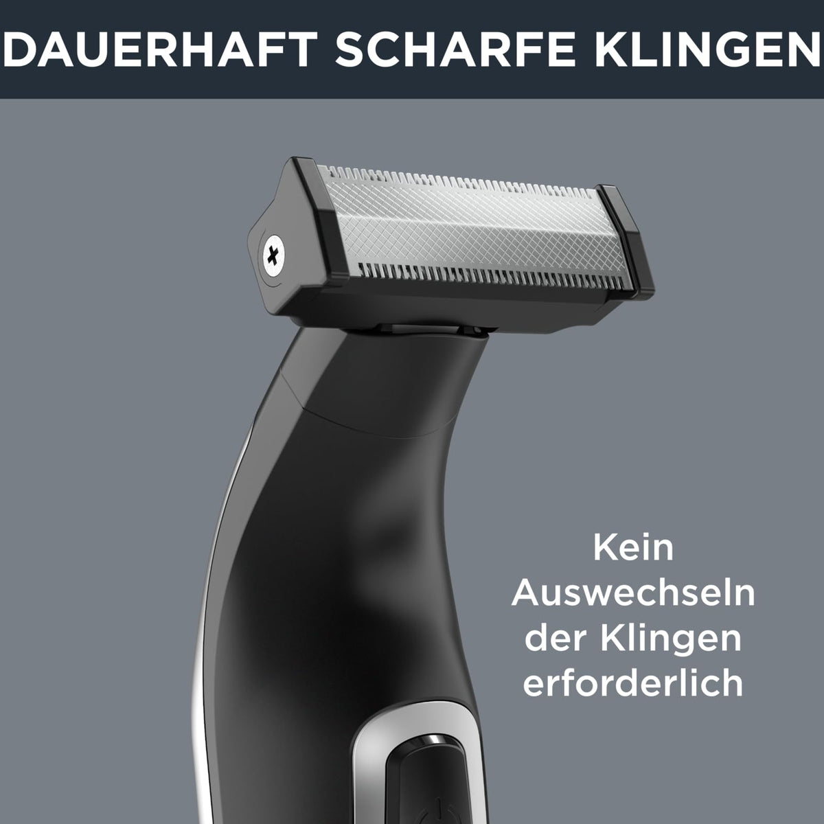 Rowenta Forever Sharp, Beard Trimmer, Stainless Steel Blades TN6000