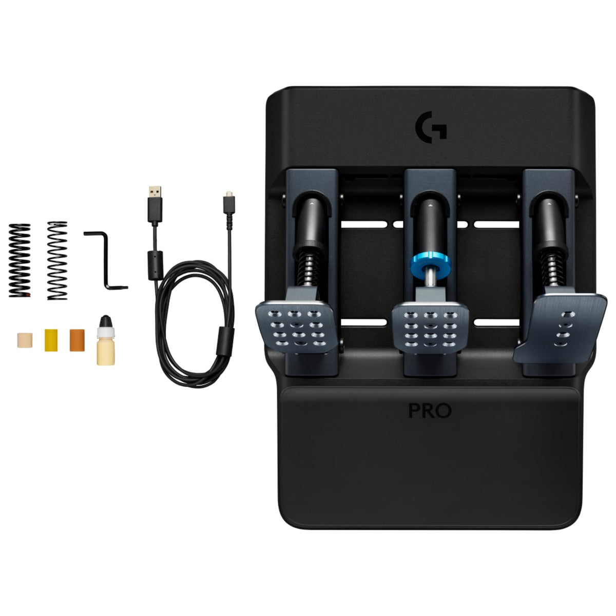 Logitech G PRO Racing Pedals – Pedals for Racing Simulations - 941-000187