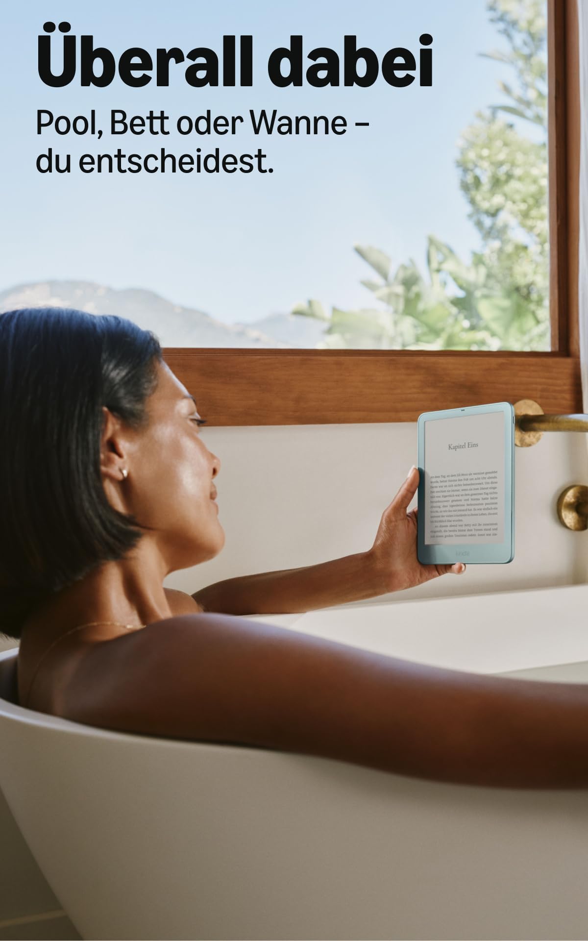 Amazon Kindle Paperwhite Signature Edition 32 GB (Cea mai recentă generație), mai subțire, nou design din aluminiu, display de 7 inci, iluminare frontală cu ajustare automată - Verde ocean. - Z4P36D