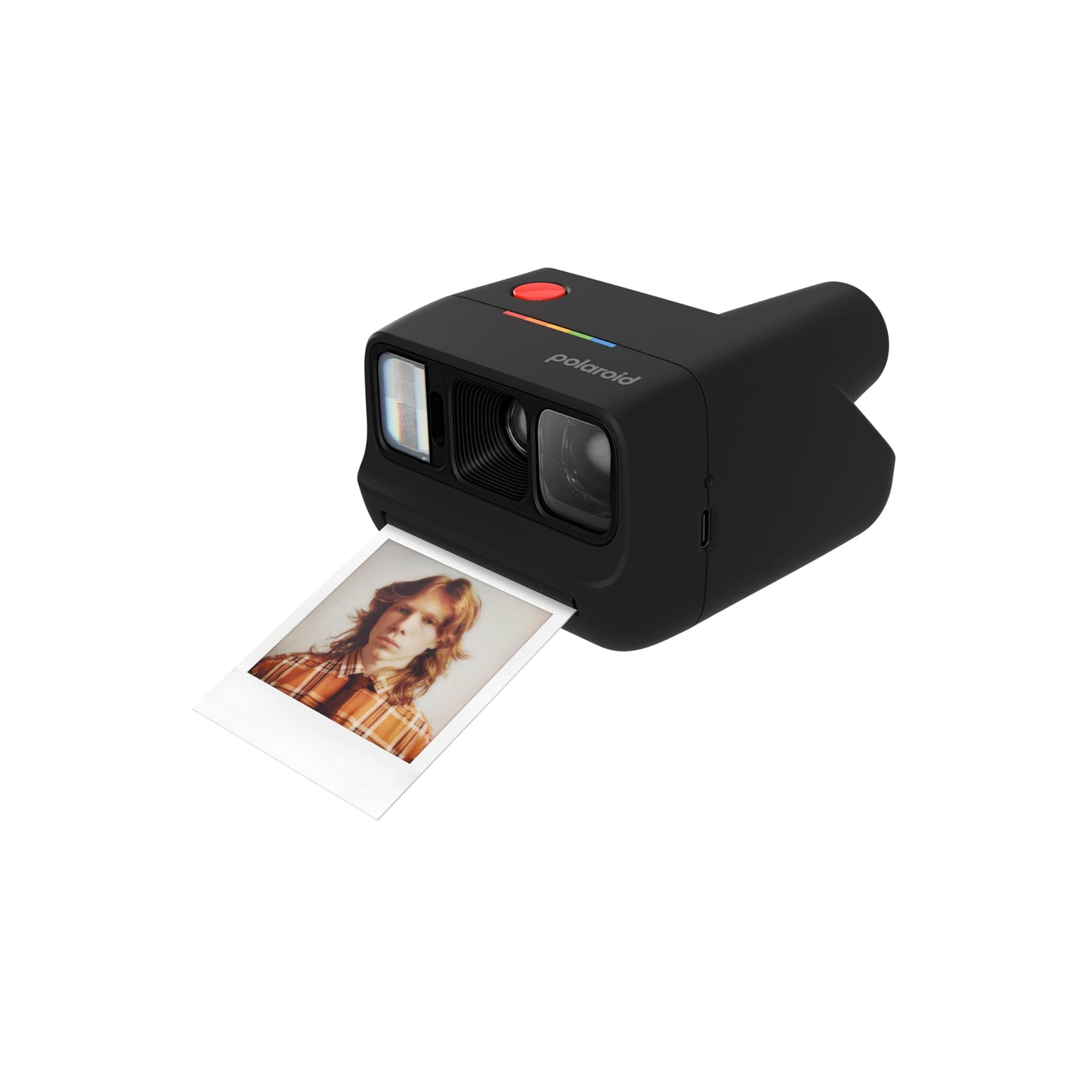 Polaroid - Bundle Instant Camera Go Gen 3 Black + Go Color Film (16 Photos) - 006659